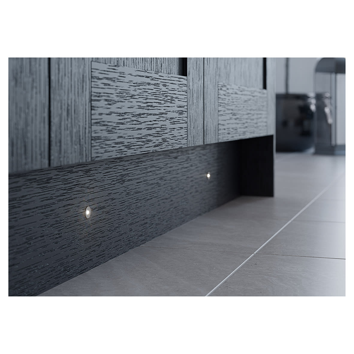 Iris 0.32W LED Round Plinth Light - 4000K Natural White - Pack of 4 - view 2