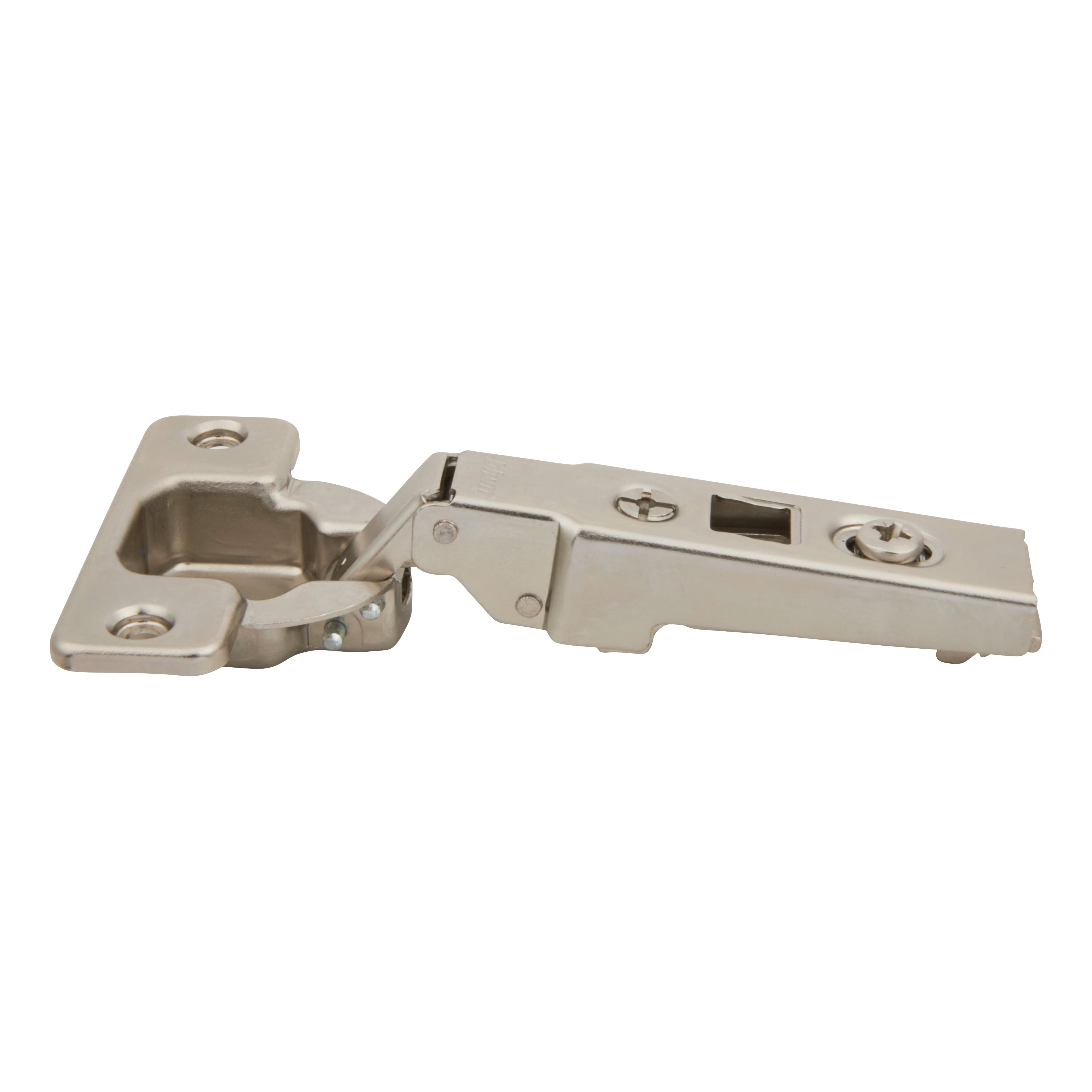 CLIP Cabinet Hinge - 100° - Un-Sprung - Overlay - Zinc Plated - Pair - view 3