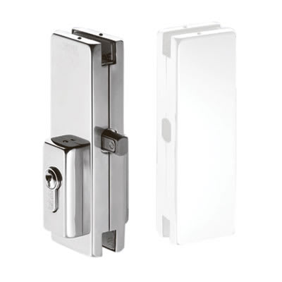 Centre Patch Lock for Glass Doors - view 2
