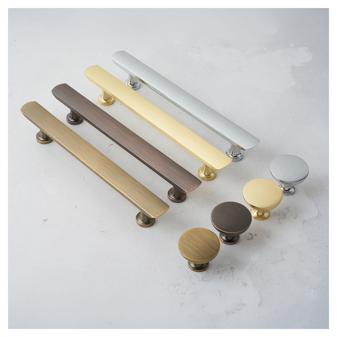 Crofts & Assinder Dorchester 21mm T-Bar Cabinet Pull Handle - 160mm Centres - American Bronze - view 5