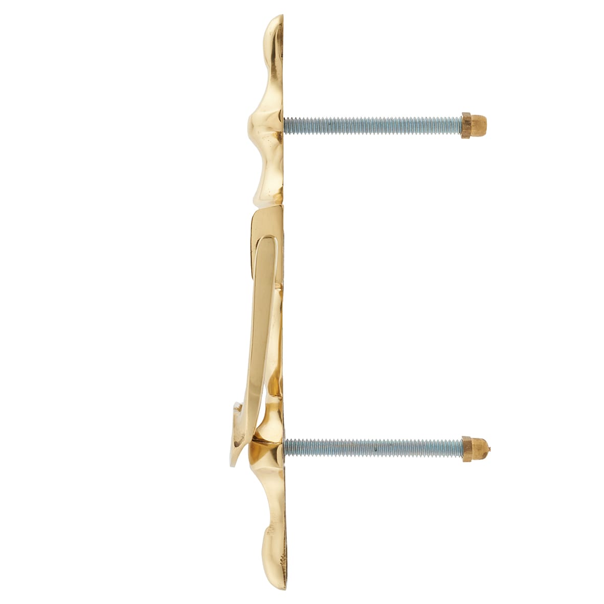 Urn Door Knocker - Polished Brass - 198 x 75mm - view 2