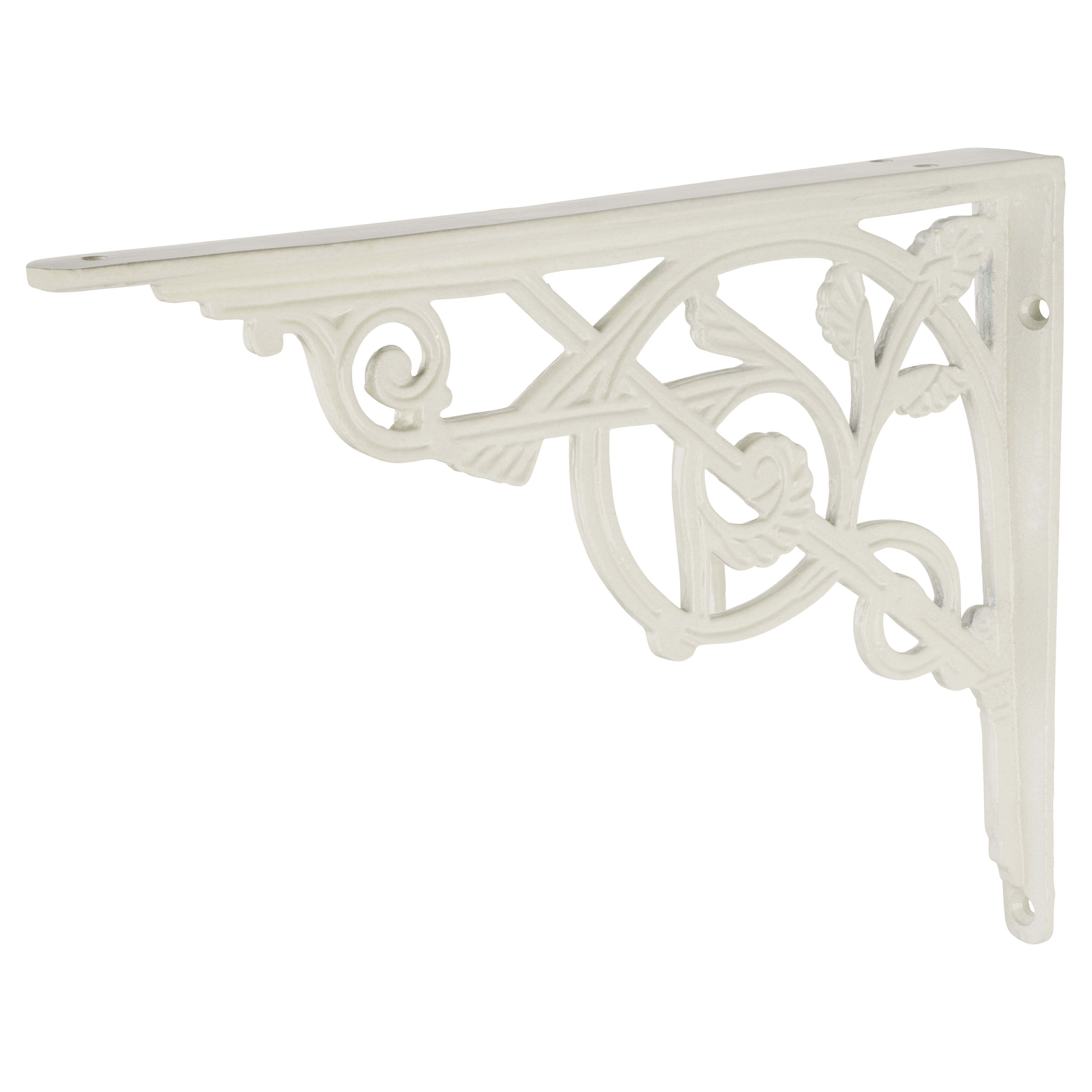 Vine Shelf Bracket - 245 x 195mm - White - view 2