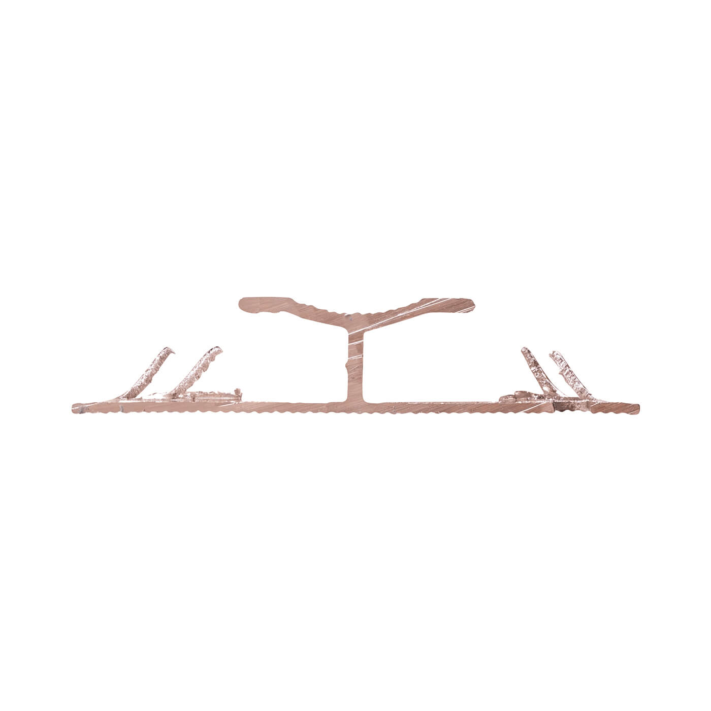 Dual Edge Carpet Door Bar Trim - 900mm Length - Gold Anodised - view 4