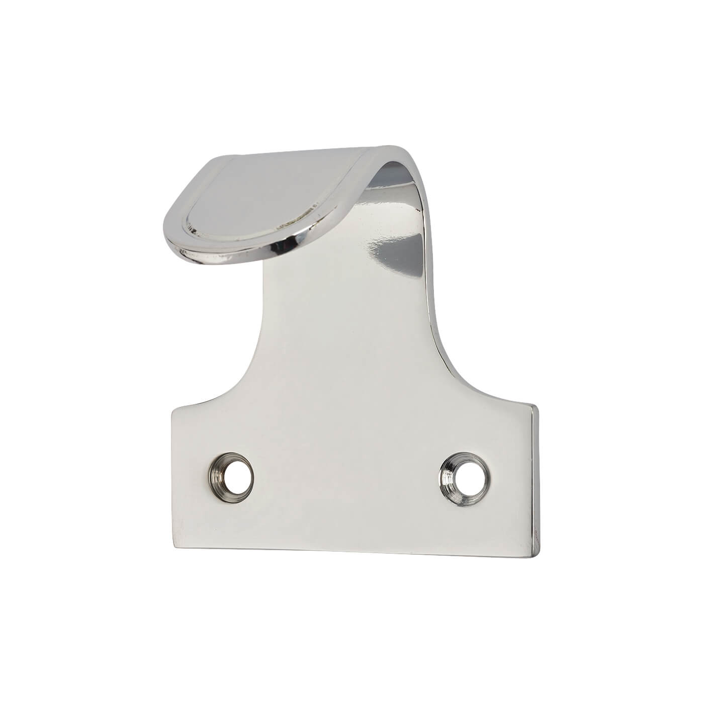 Quality Sash Window Finger Lift - 50 x 35mm - Polished Chrome - view 2
