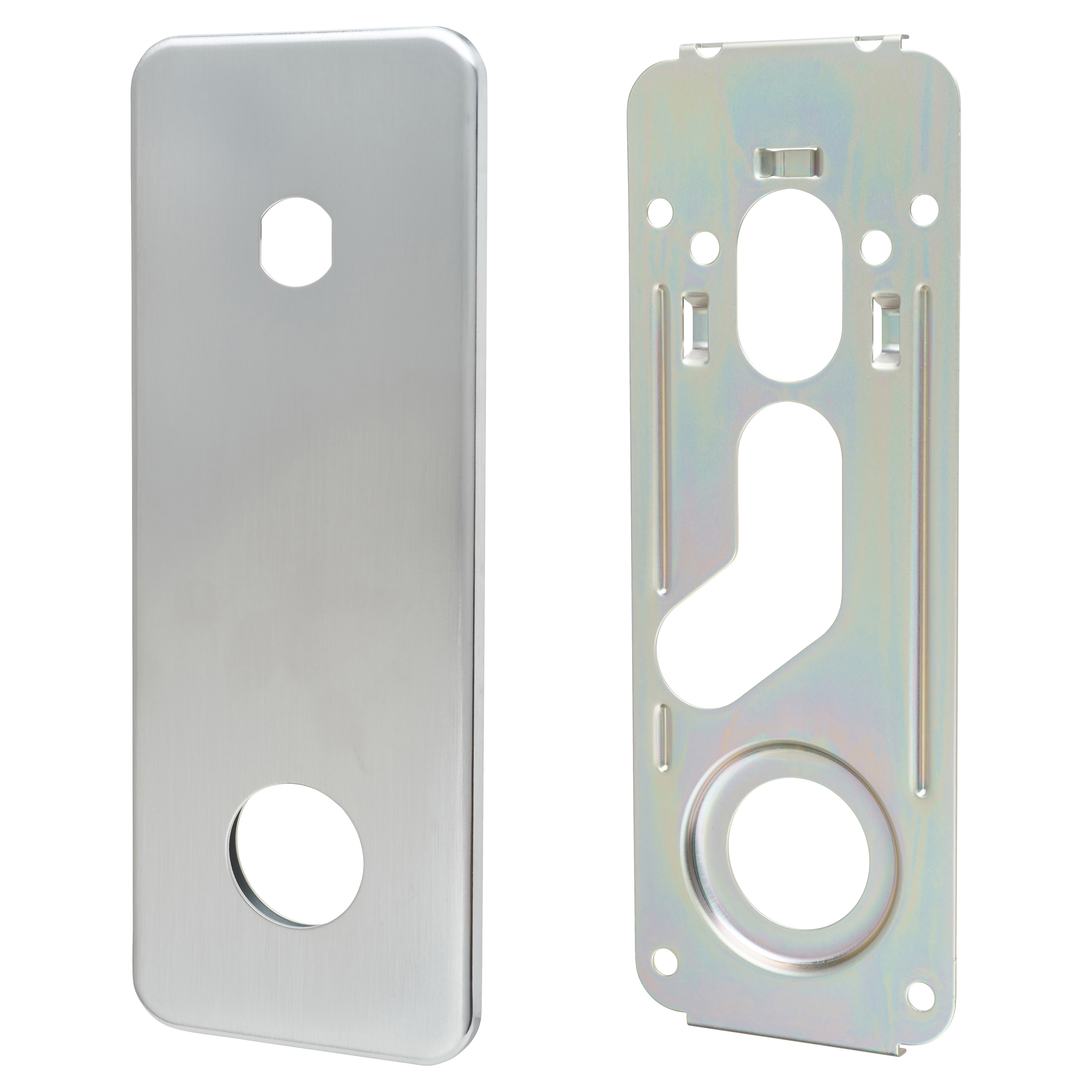 Unican 1000-2 1021 Heavy Duty Push Button Code Lock & Latch - Holdback Option - Sat Chrome - view 3