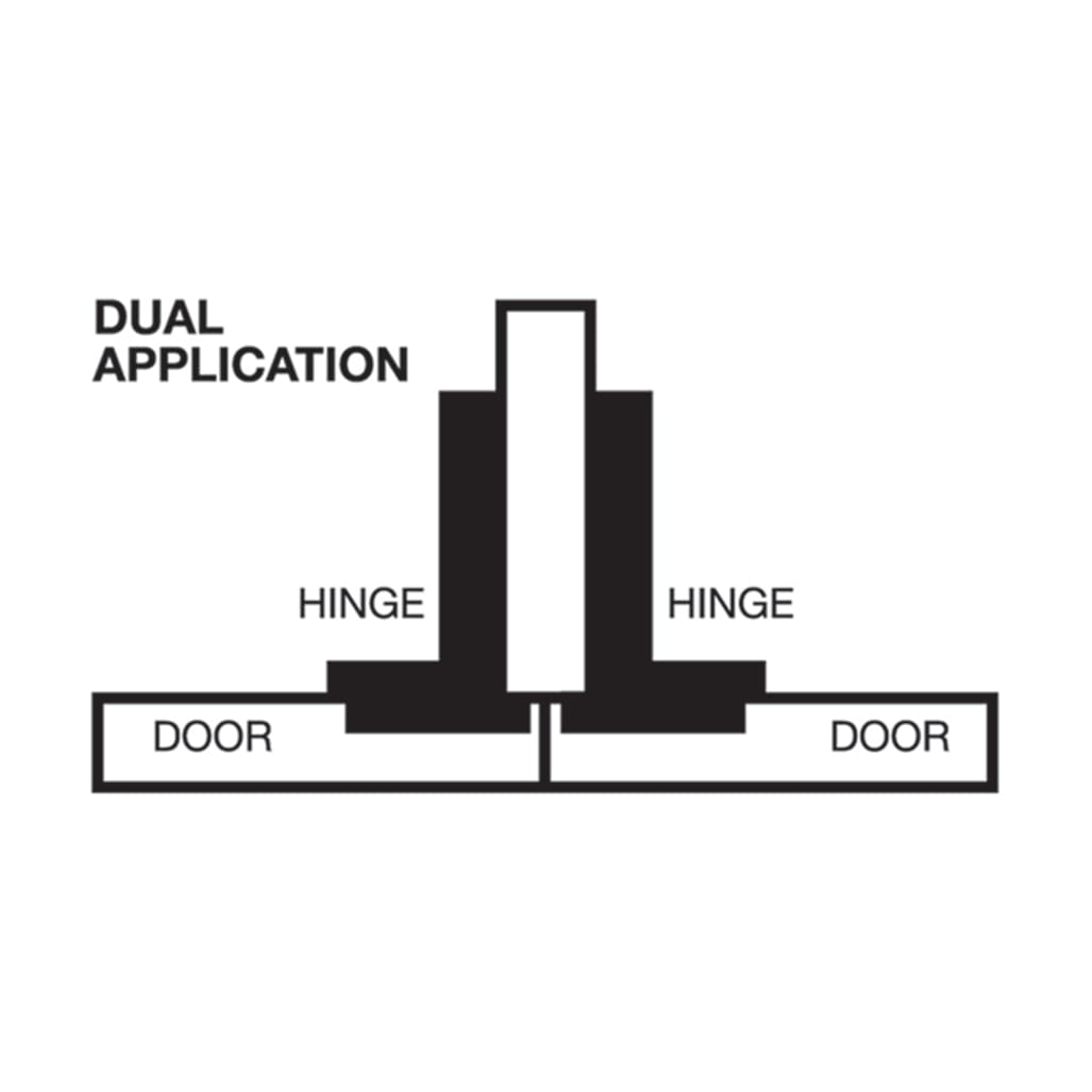 Clip-On Soft Close Cabinet Hinge - 110° - Half Overlay - Zinc Plated - Pair - view 3