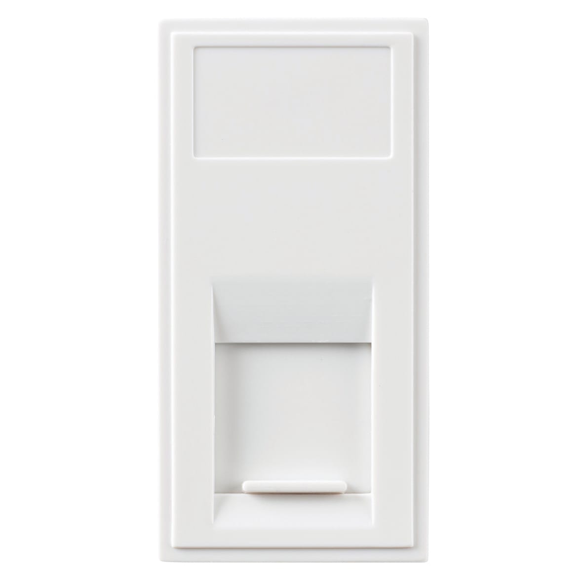 CAT5e Euro Module - Unshielded - White - view 2