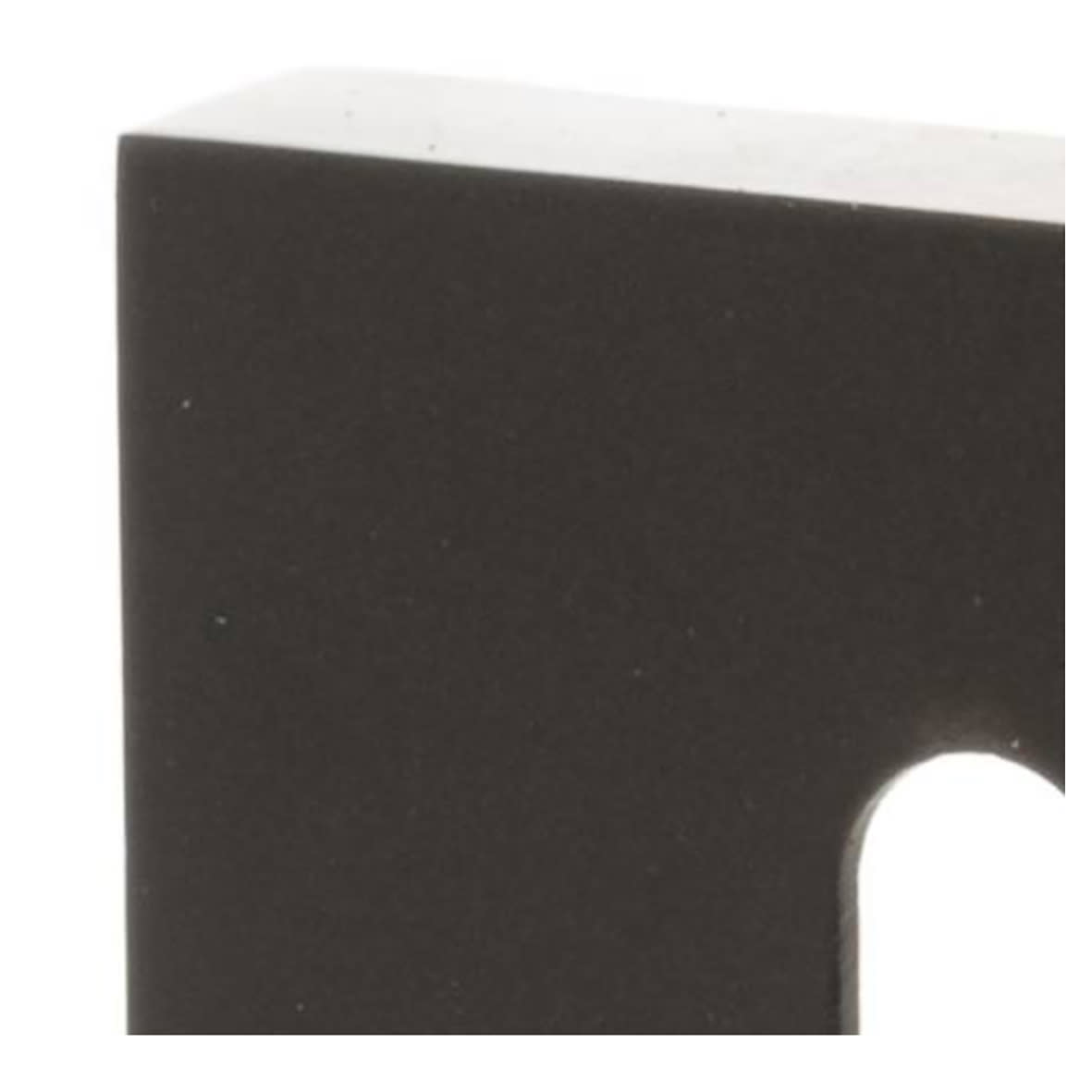 Status Square Escutcheon - 51 x 51mm - Keyhole - Urban Dark Bronze - Pair - view 3