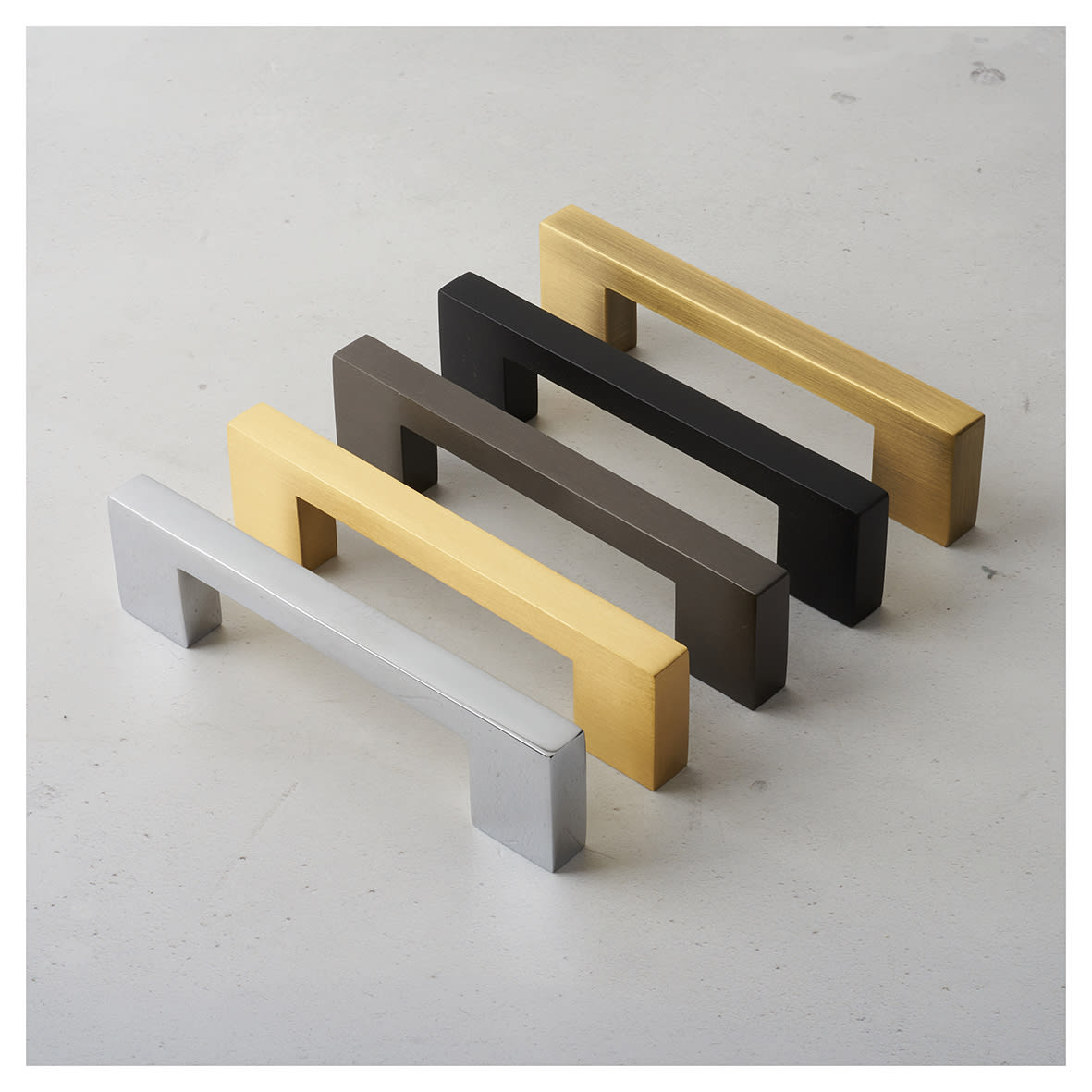 Marcus Metro 10mm D-Bar Cabinet Pull Handle - 96mm Centres - Matt Bronze - view 4