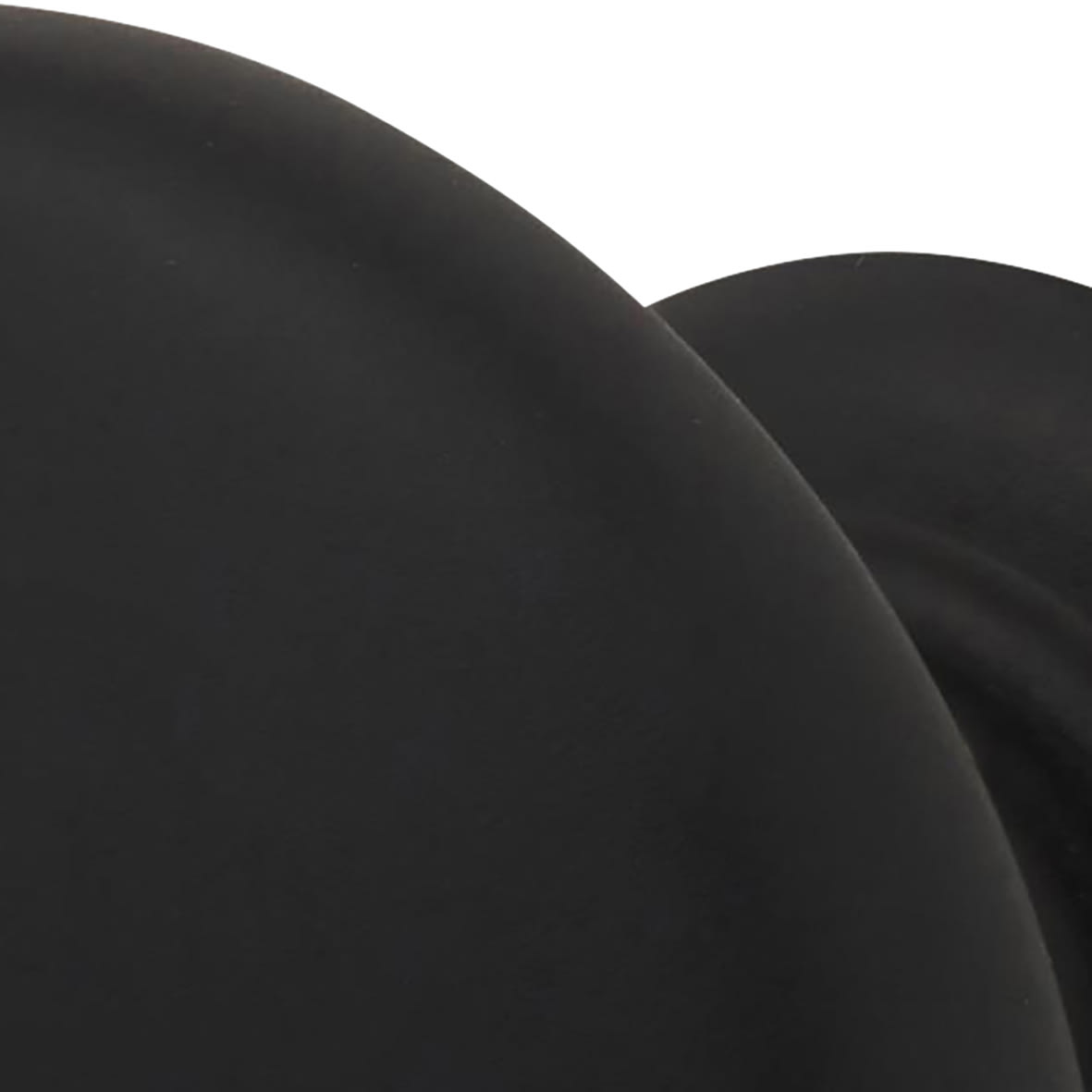 Crofts & Assinder Monmouth Round Cabinet Knob - 32mm Diameter - Matt Black - view 5