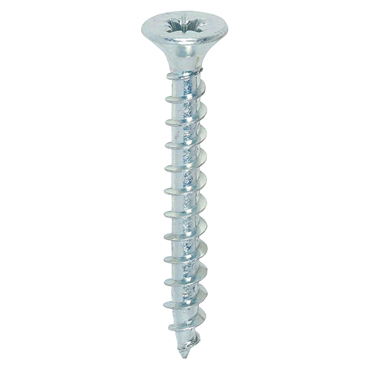 Solo Chippy Pozi Countersunk Wood Screws - 5.0 x 40mm - Zinc Plated - Pack of 200 - view 3