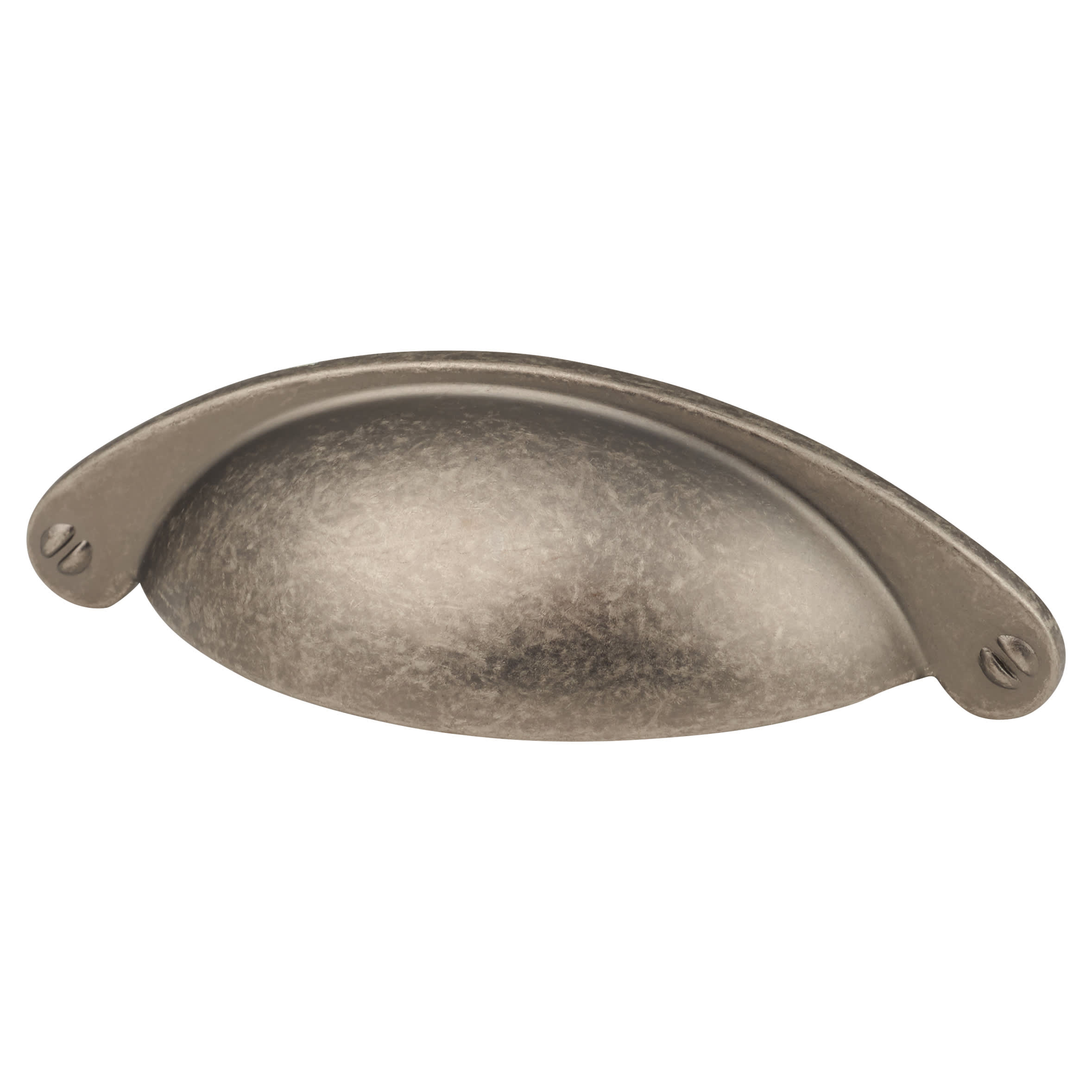 Chest Drawer Cabinet Cup Handle - 64mm Centres - Pewter - view 2