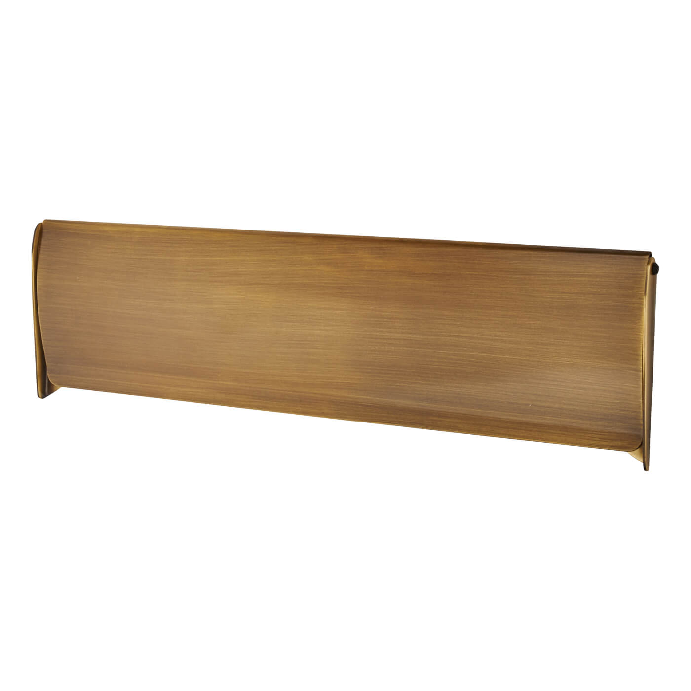 Marcus Interior Letter Tidy - 299 x 83mm - Antique Brass - view 2