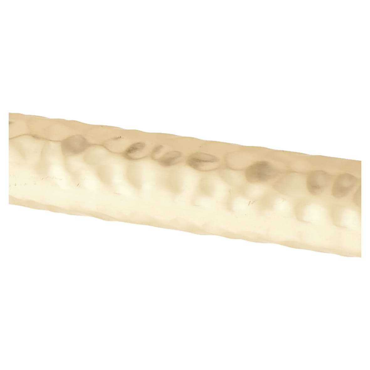 Kendal 10.5mm Hammered T-Bar Cabinet Pull Handle - 96mm Centres - Satin Brass - view 2