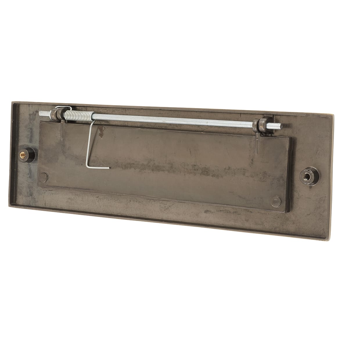 Letter Plate - 306 x 100mm - Antique Brass - view 2