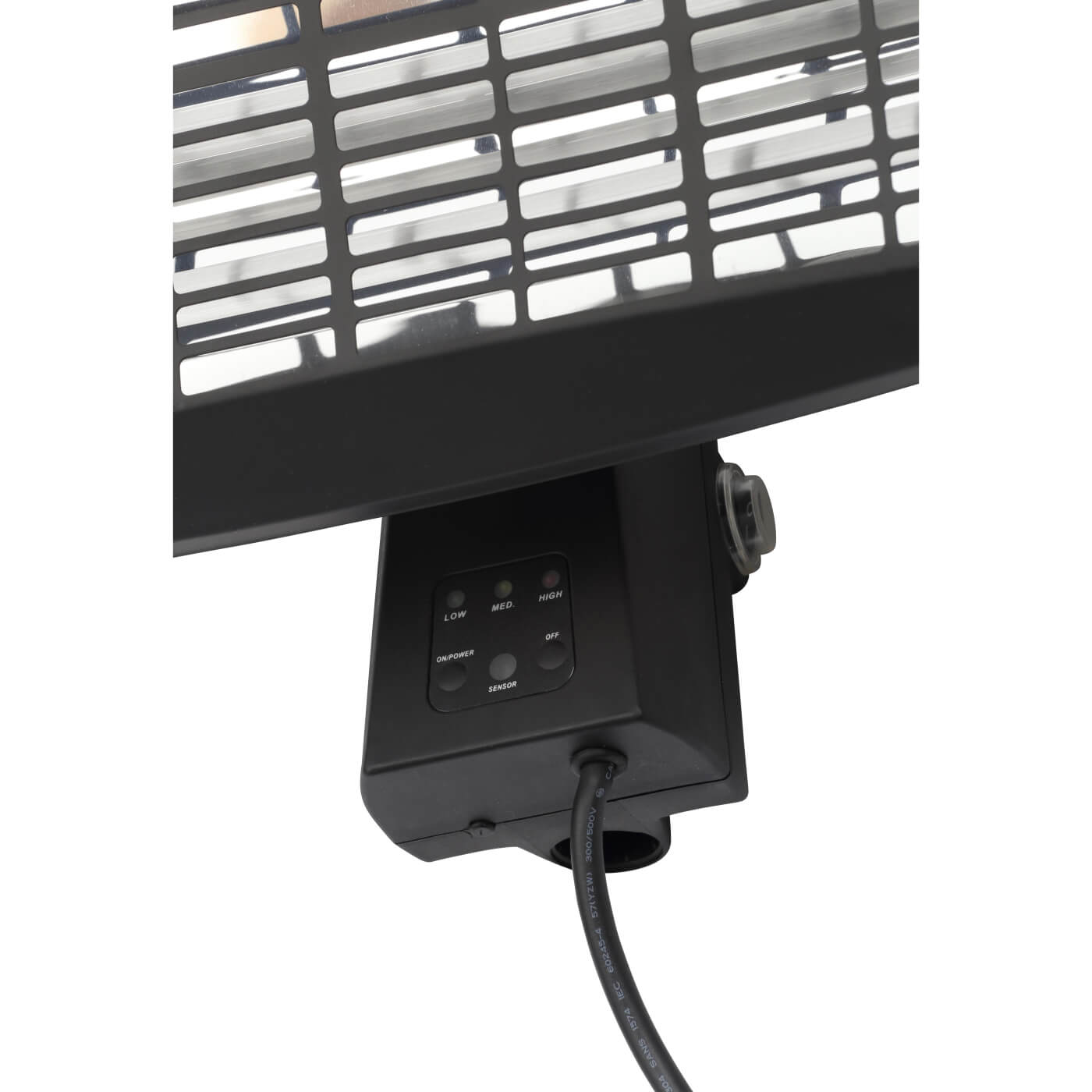 Forum Zink Blaze IP24 Wall Mounted Patio Heater - 650/1300/2000W - view 3
