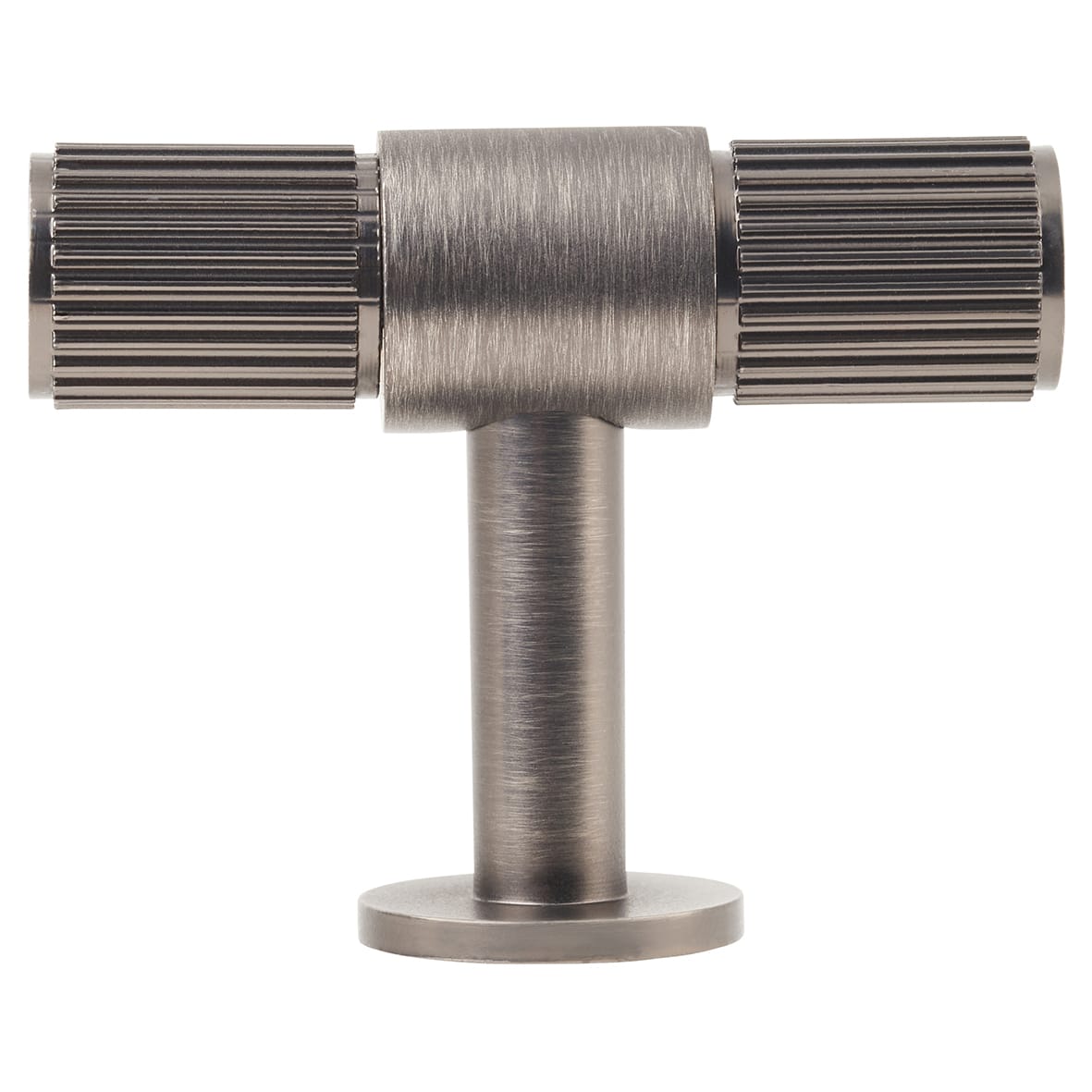 Lines 13mm T-Bar Cabinet Knob - 50 x 40mm - Anthracite Grey - view 2