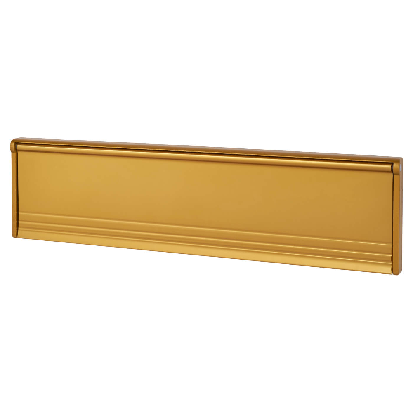 Brush Seal Interior Letter Tidy Flap - 293 x 77mm - Gold - view 3