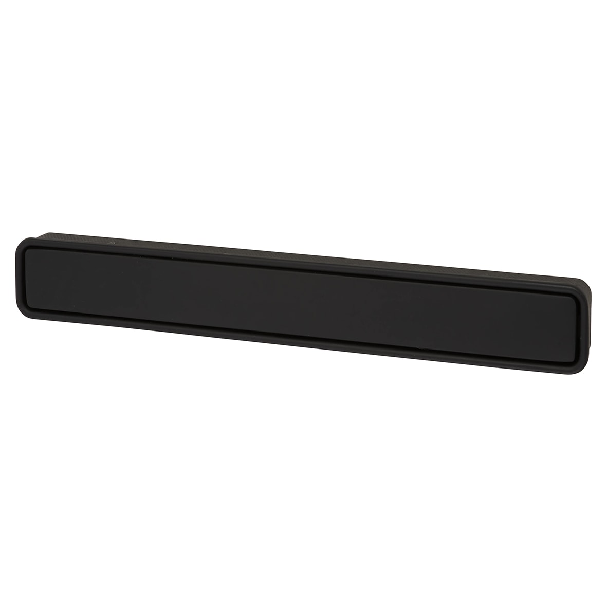 Frome Rectangular Flush Cabinet Pull Handle - 164 x 24mm - Matt Black - view 4
