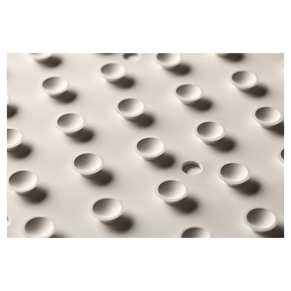 Rubagrip Medium Bath Mat - 740 x 340mm - White - view 4