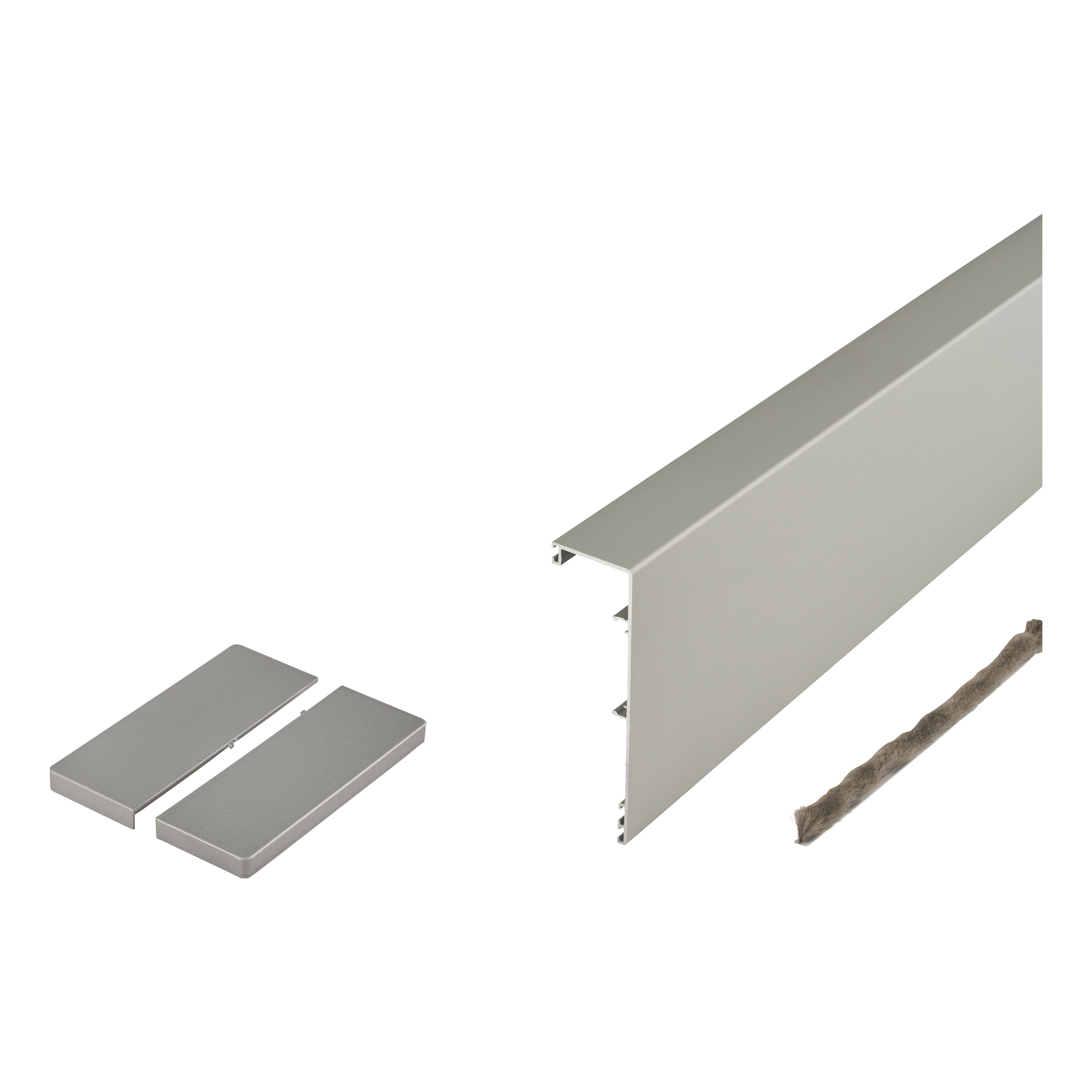 Vero Glass Sliding Door Pelmet - 2000mm Length - 100kg Max Door Weight - view 3