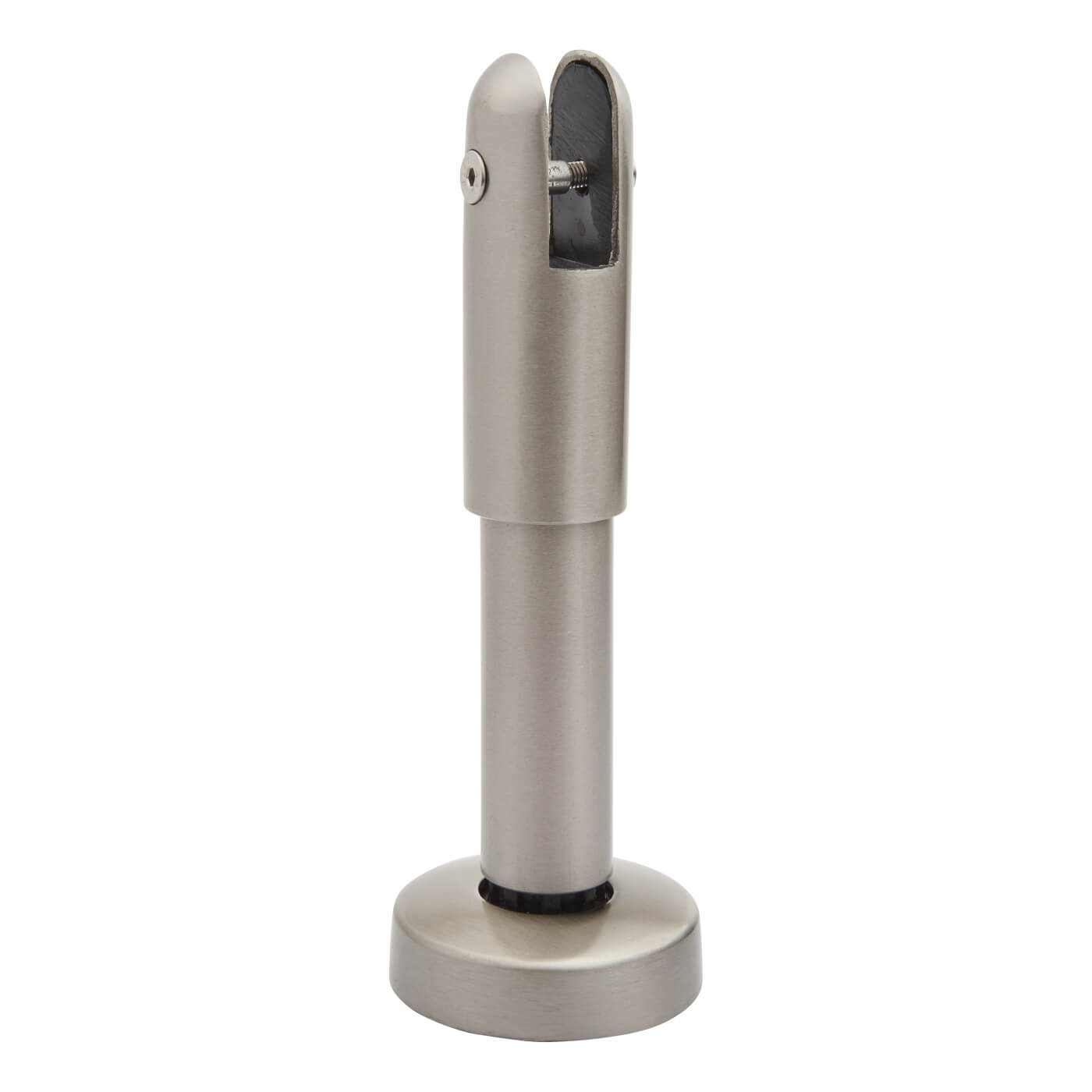 Toilet Cubicle Leg - Adjustable Height - 19-20mm Panels - 304 Stainless Steel - view 2
