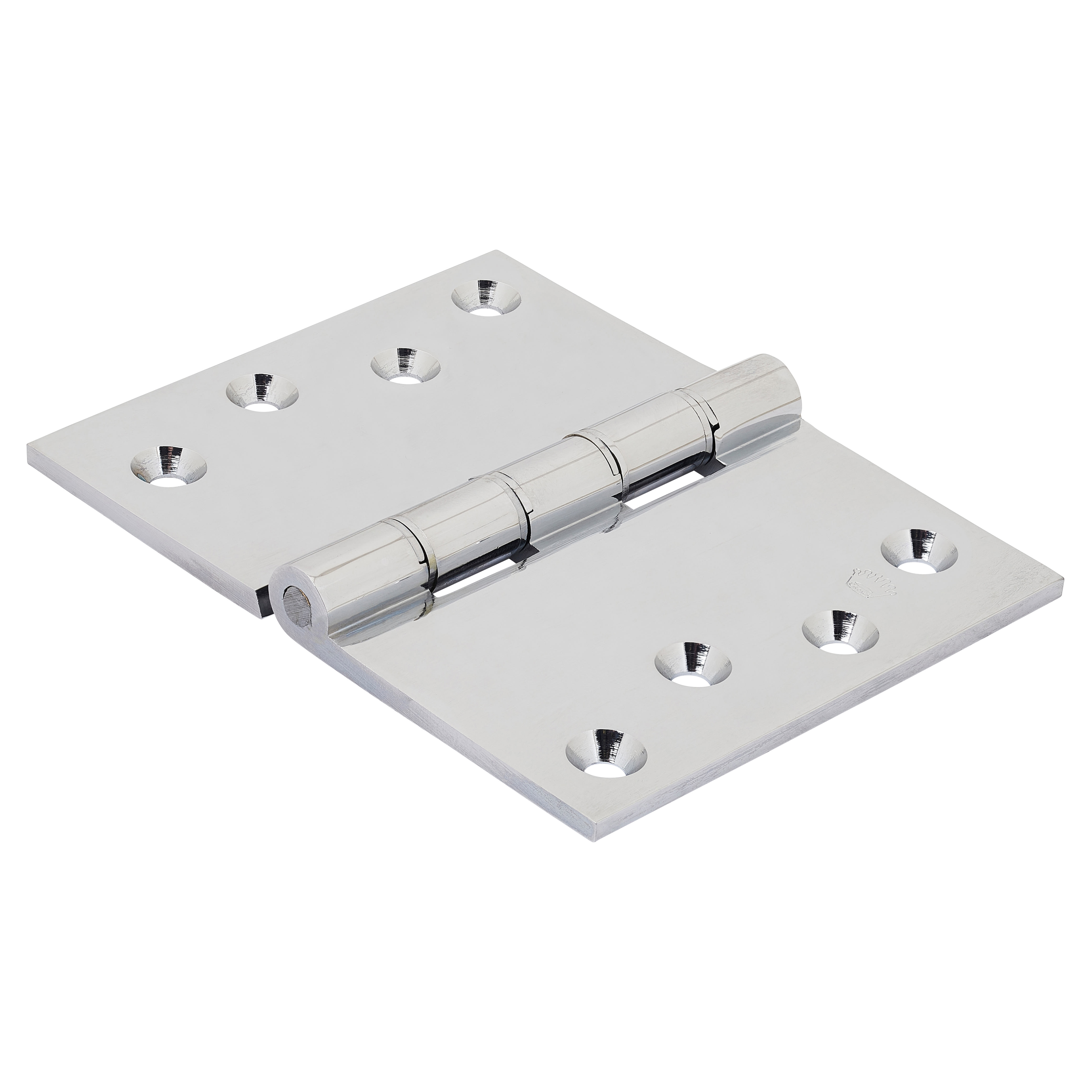 Projection Hinge - 102 x 125 x 4mm - Polished Chrome - Pair - view 2