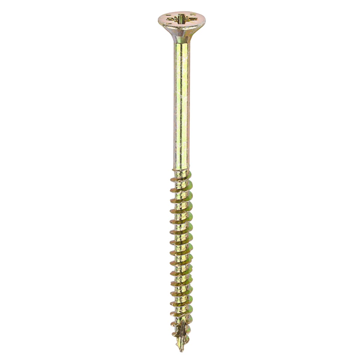 Velocity Pozi Countersunk Wood Screws - 4.5 x 70mm - Yellow Zinc - Pack of 200 - view 2