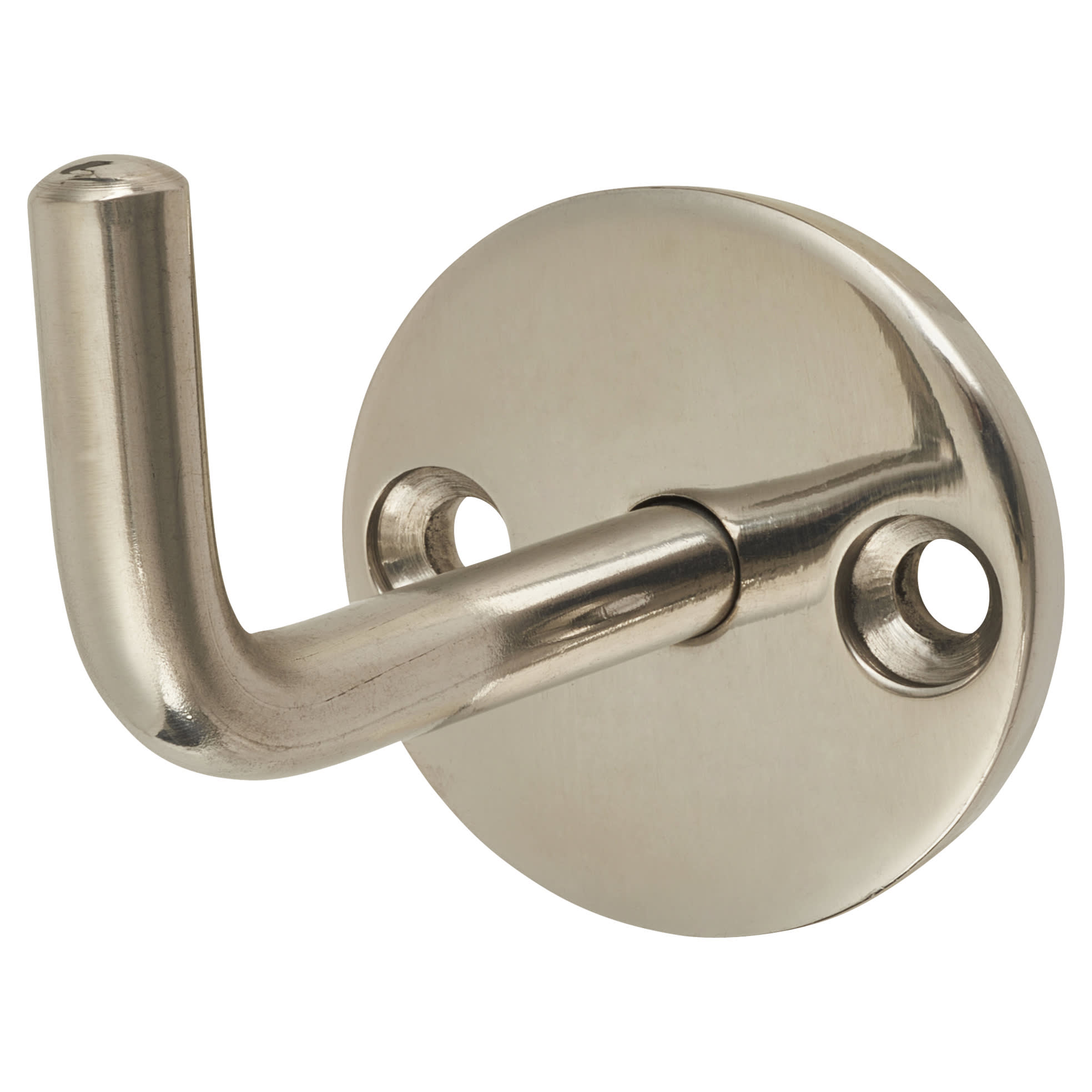Single Coat Hook - 32 x 25mm - Satin Stainless Steel - view 2