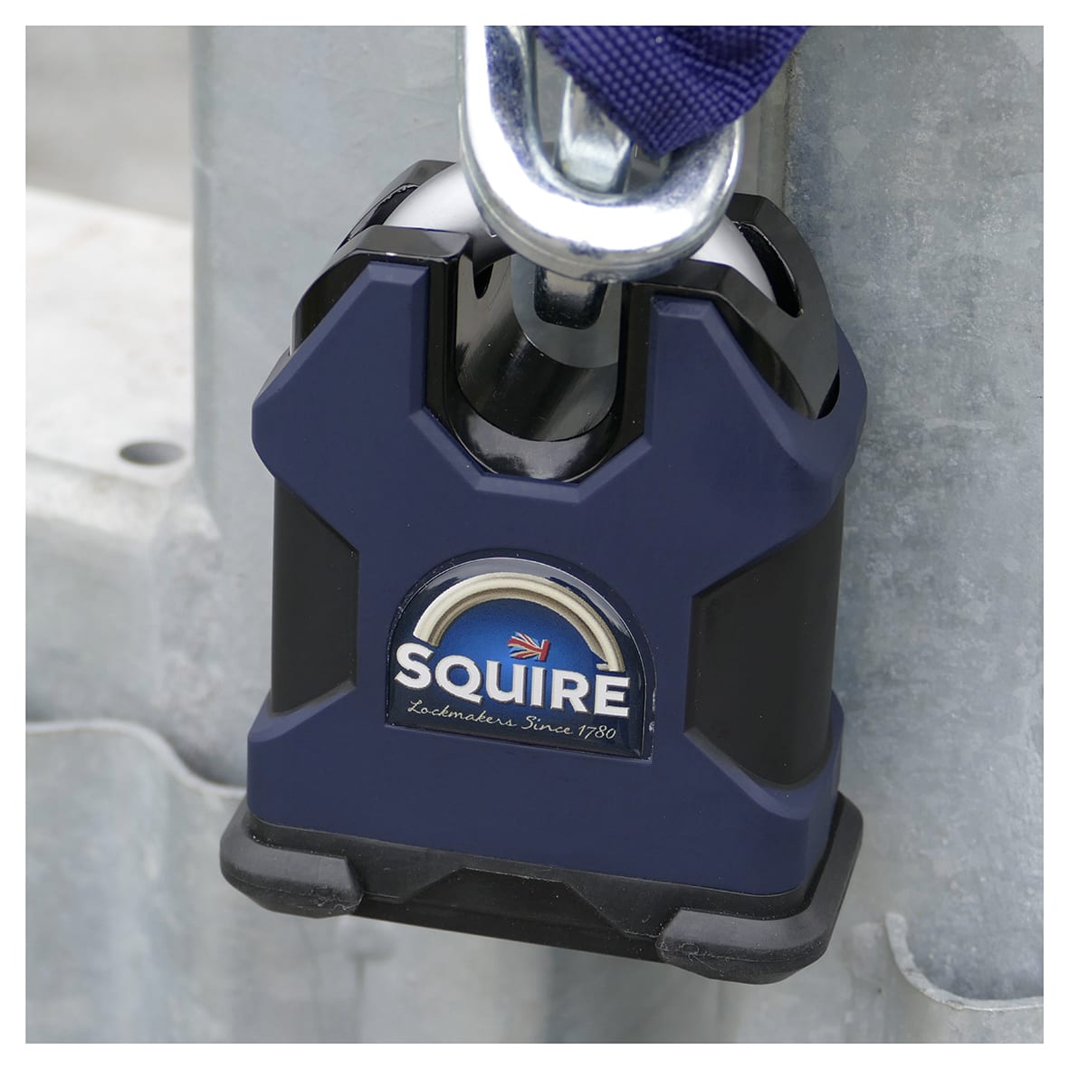 SS65CS Maximum Security Closed Shackle Padlock - 65mm Body - 19 x 19mm Shackle - Blue - view 6