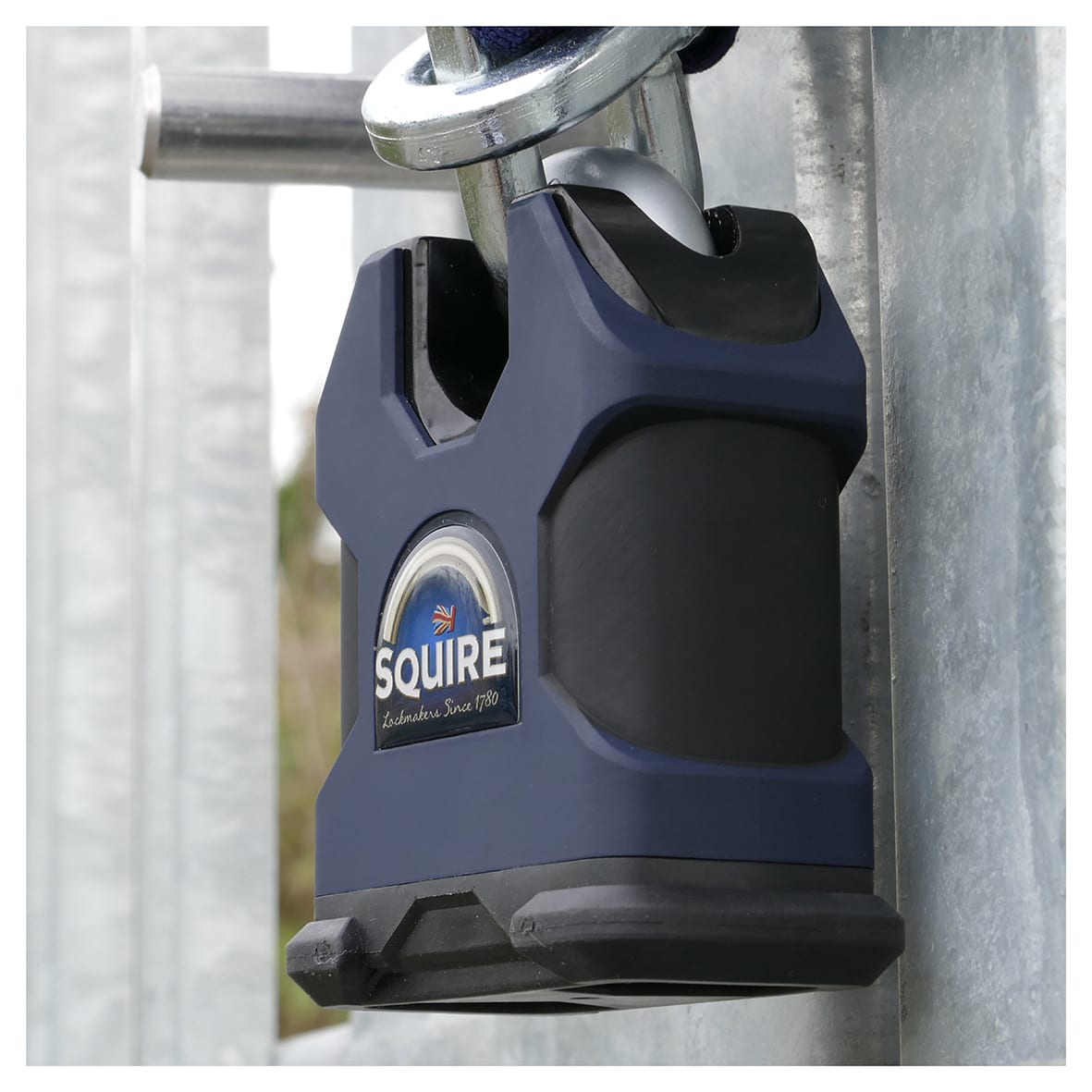 SS65CS Maximum Security Closed Shackle Padlock - 65mm Body - 19 x 19mm Shackle - Blue - view 7