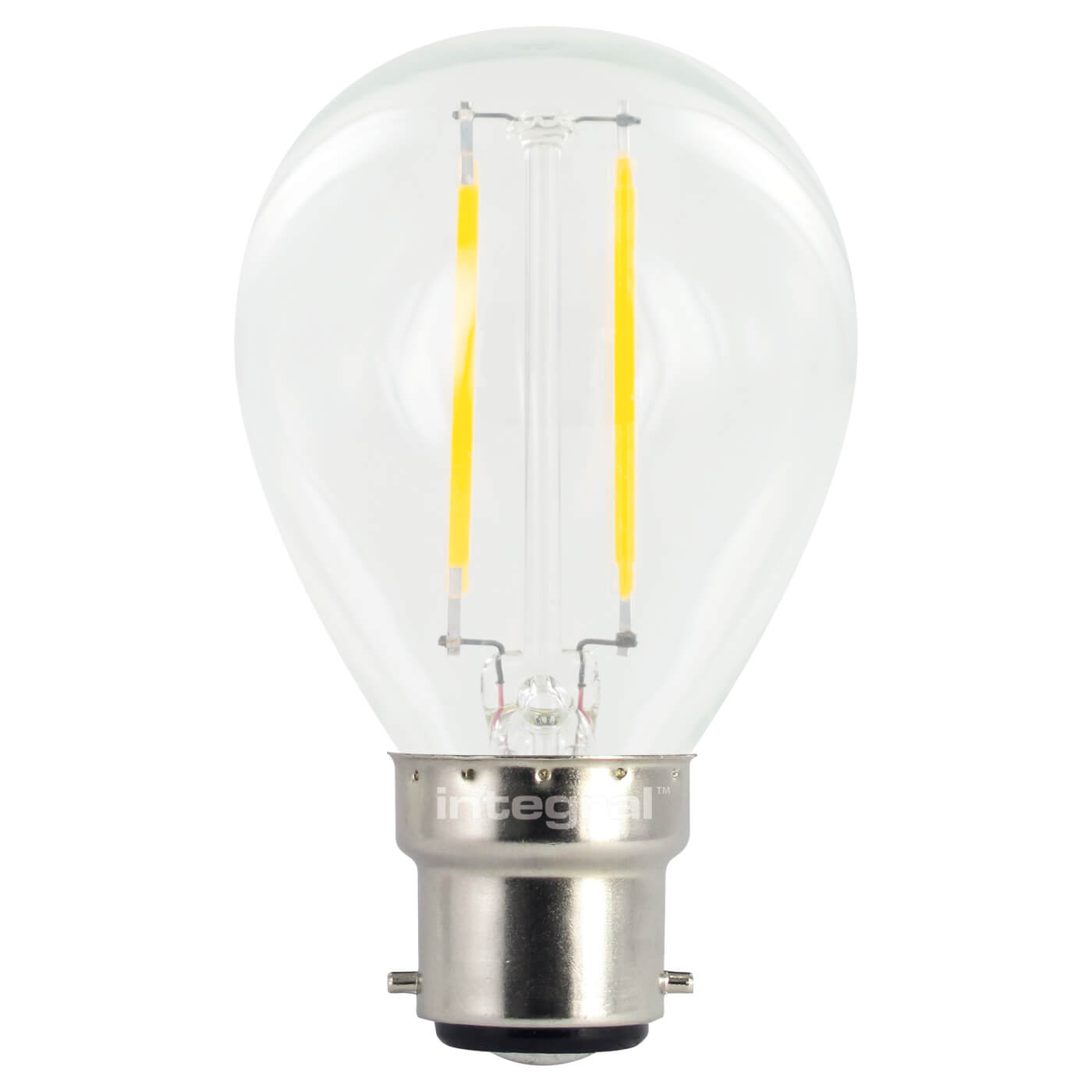 LED Omni 2W BC-B22 LED Filament Mini Globe Lamp - 2700K Warm White - view 2