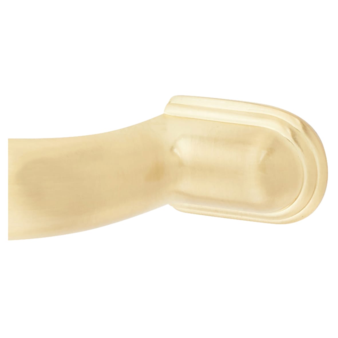 Crofts & Assinder Calgary 16.5mm D-Bar Cabinet Pull Handle - 128mm Centres - Brushed Satin Brass - view 4