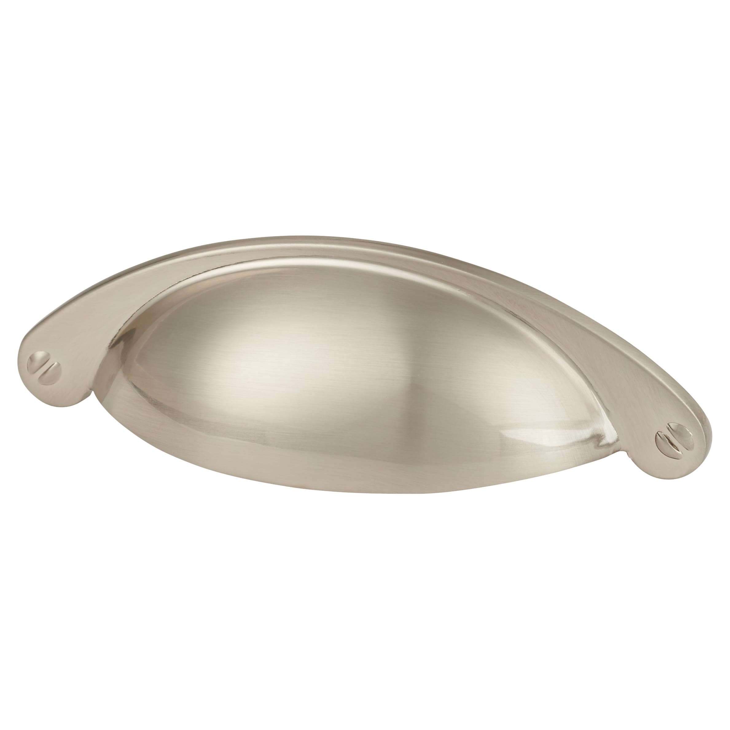 Chest Drawer Cabinet Cup Handle - 64mm Centres - Satin Nickel - view 2