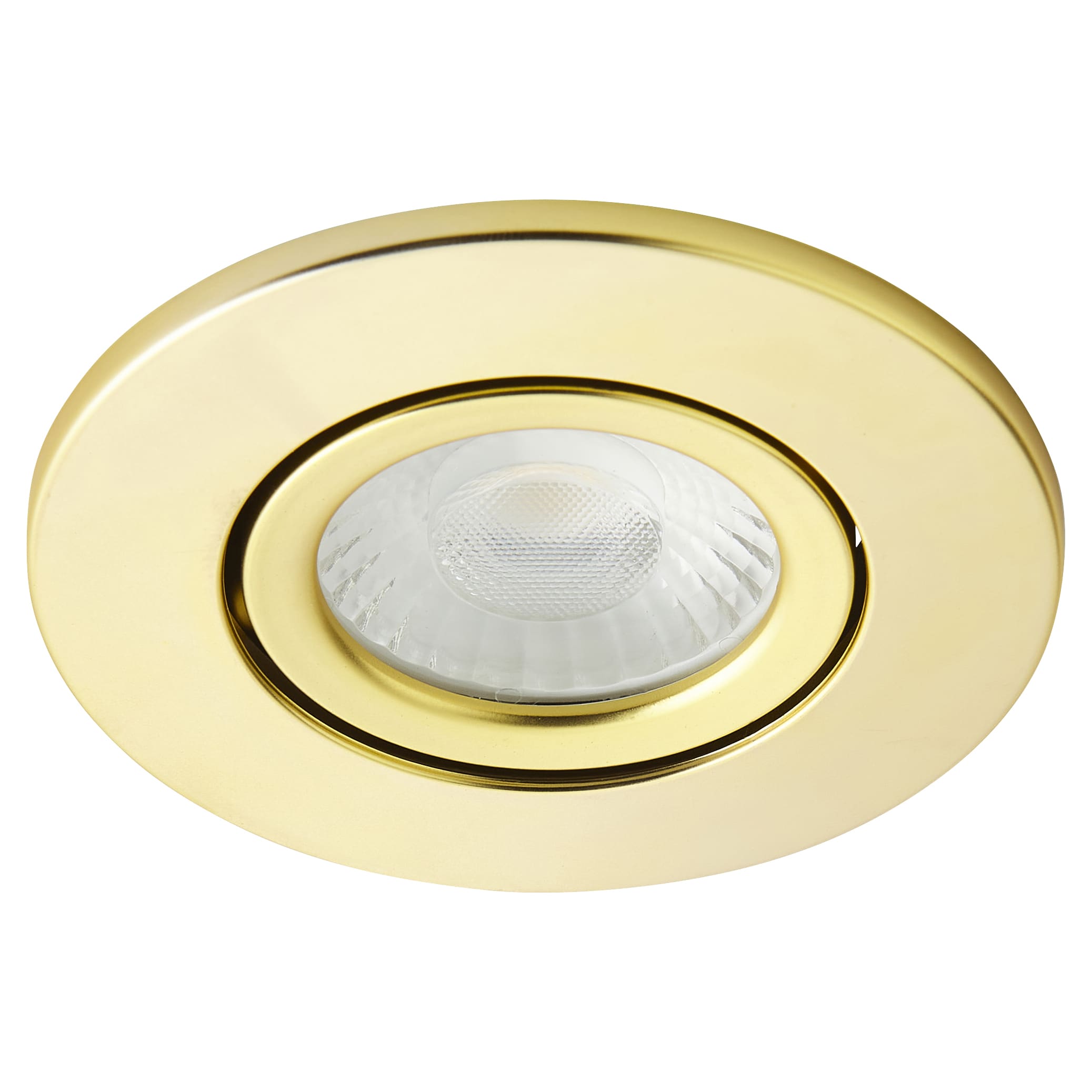 Forum Spa Como 5W IP65 Fire Rated LED Dimmable Adjustable Downlight - 4000K - Satin Brass - view 3