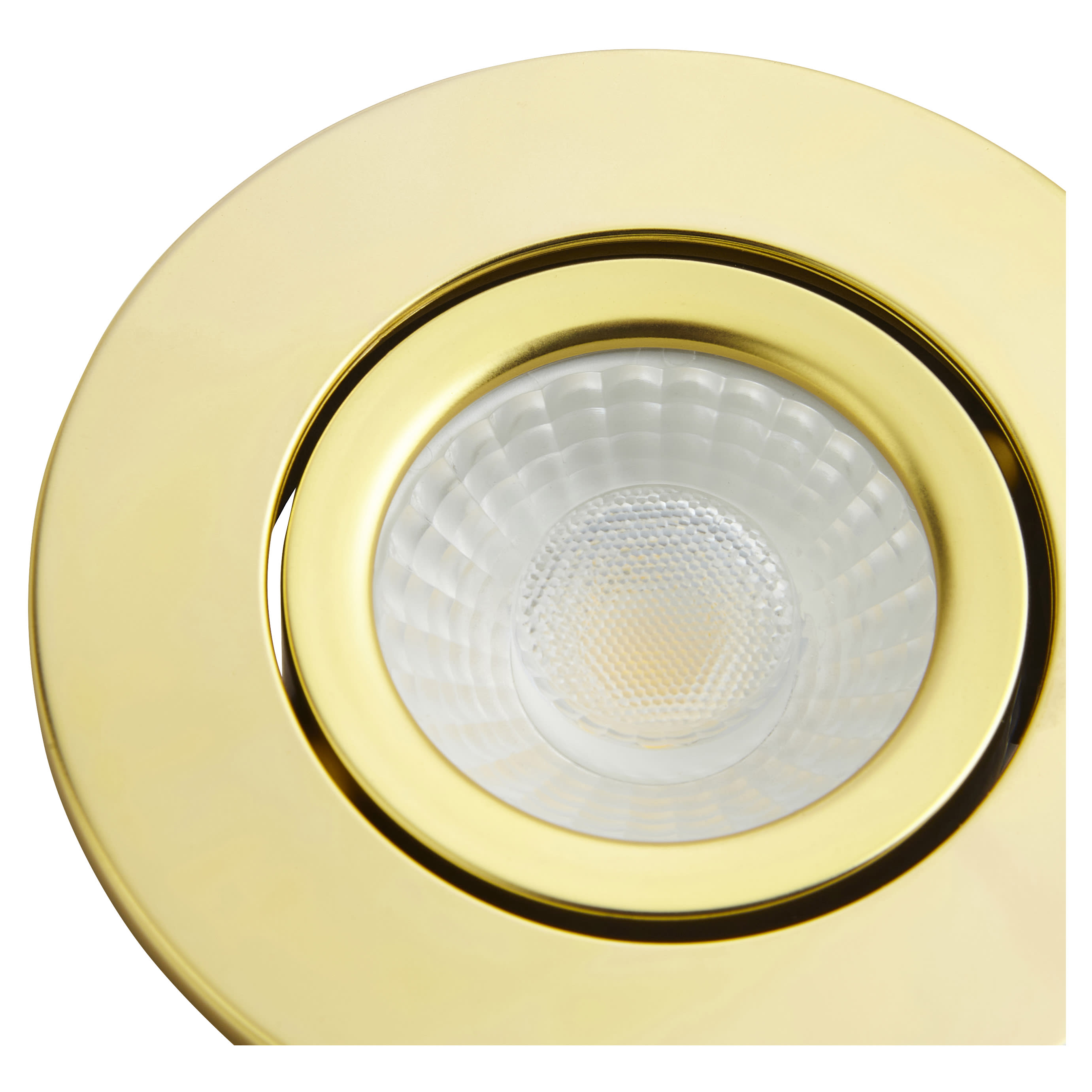 Forum Spa Como 5W IP65 Fire Rated LED Dimmable Adjustable Downlight - 4000K - Satin Brass - view 4