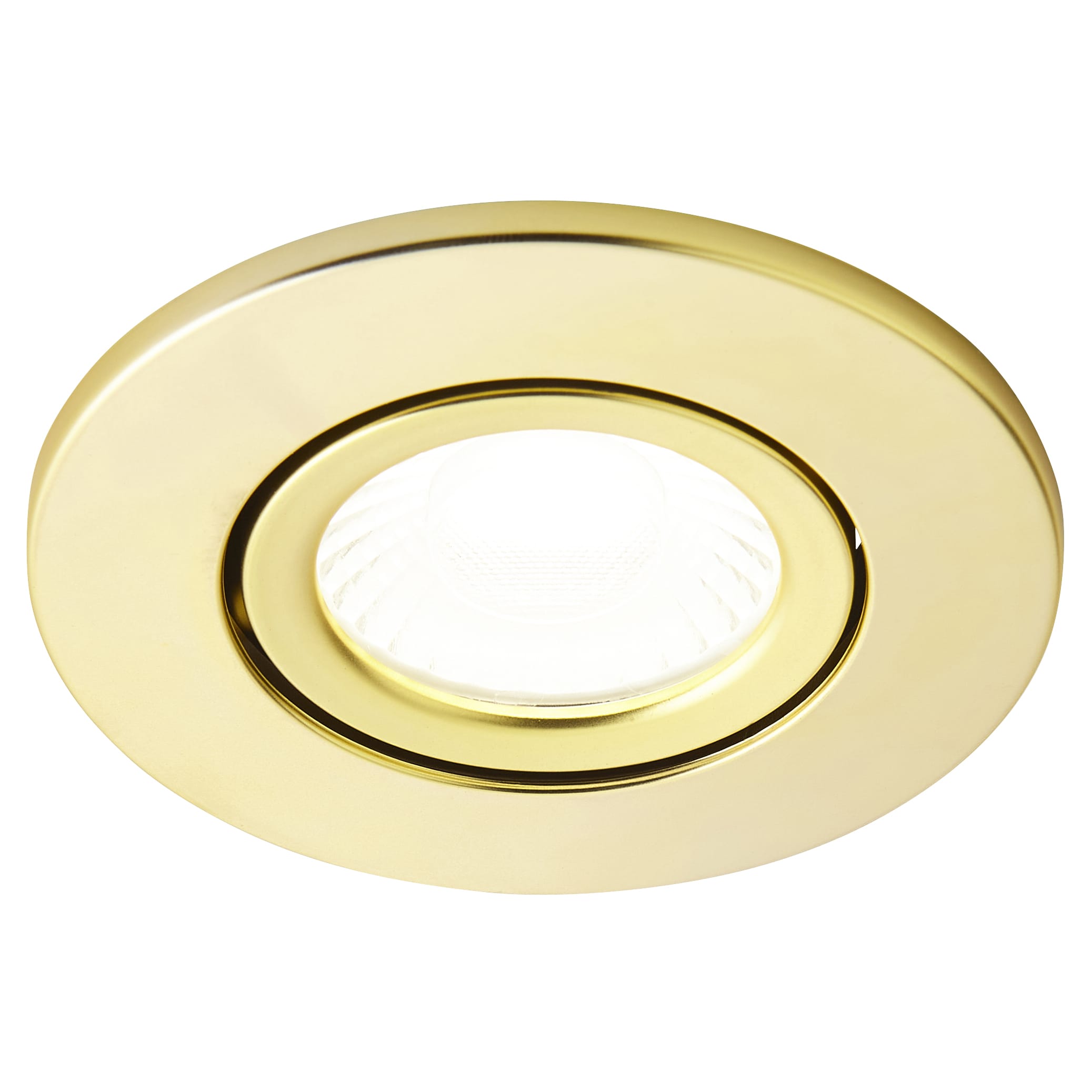 Forum Spa Como 5W IP65 Fire Rated LED Dimmable Adjustable Downlight - 4000K - Satin Brass - view 5