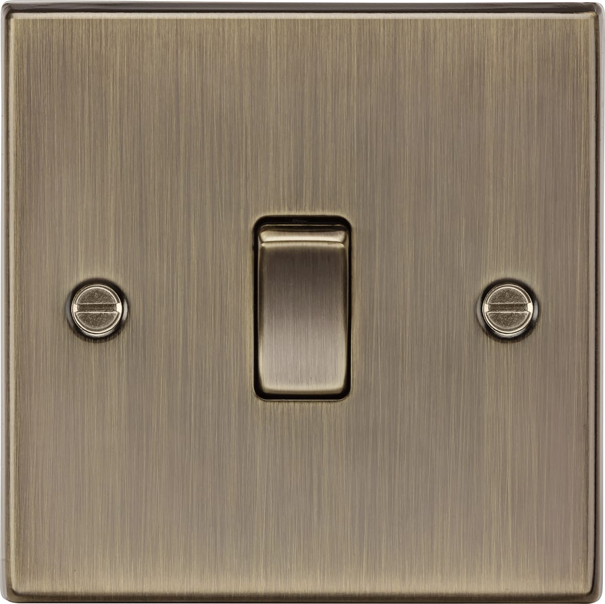 20A 1 Gang Double Pole Appliance Switch - Antique Brass - view 4