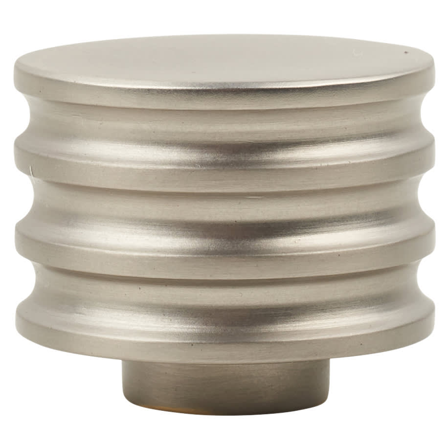 Hoxton Sturt Round Cabinet Knob - 30mm Diameter - Satin Nickel - view 2
