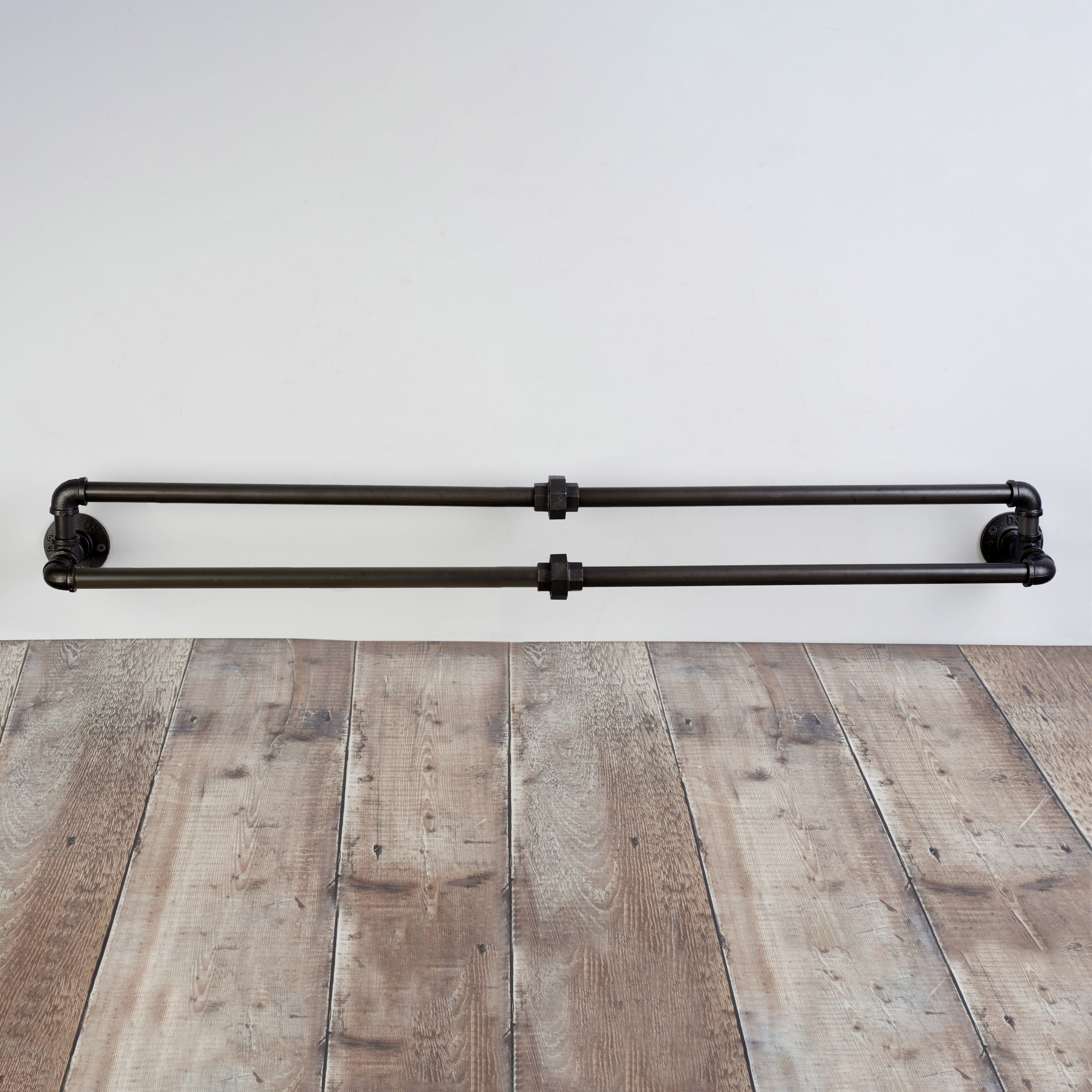 1/2" Pipe Shoe Rack - Black - view 2