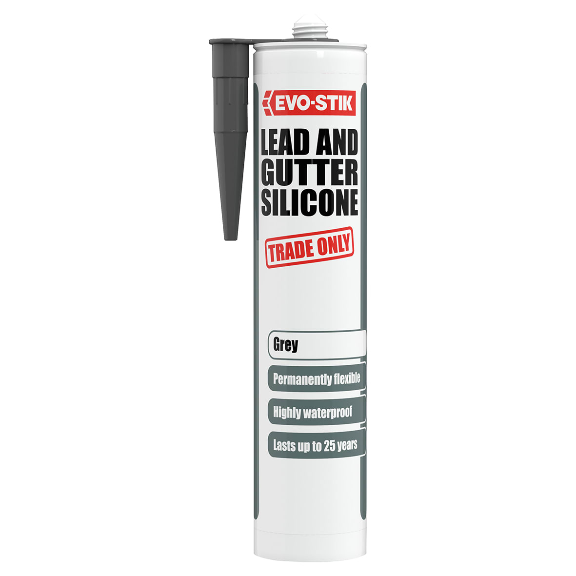 Lead & Gutter Silicone - 290ml - Grey - view 2