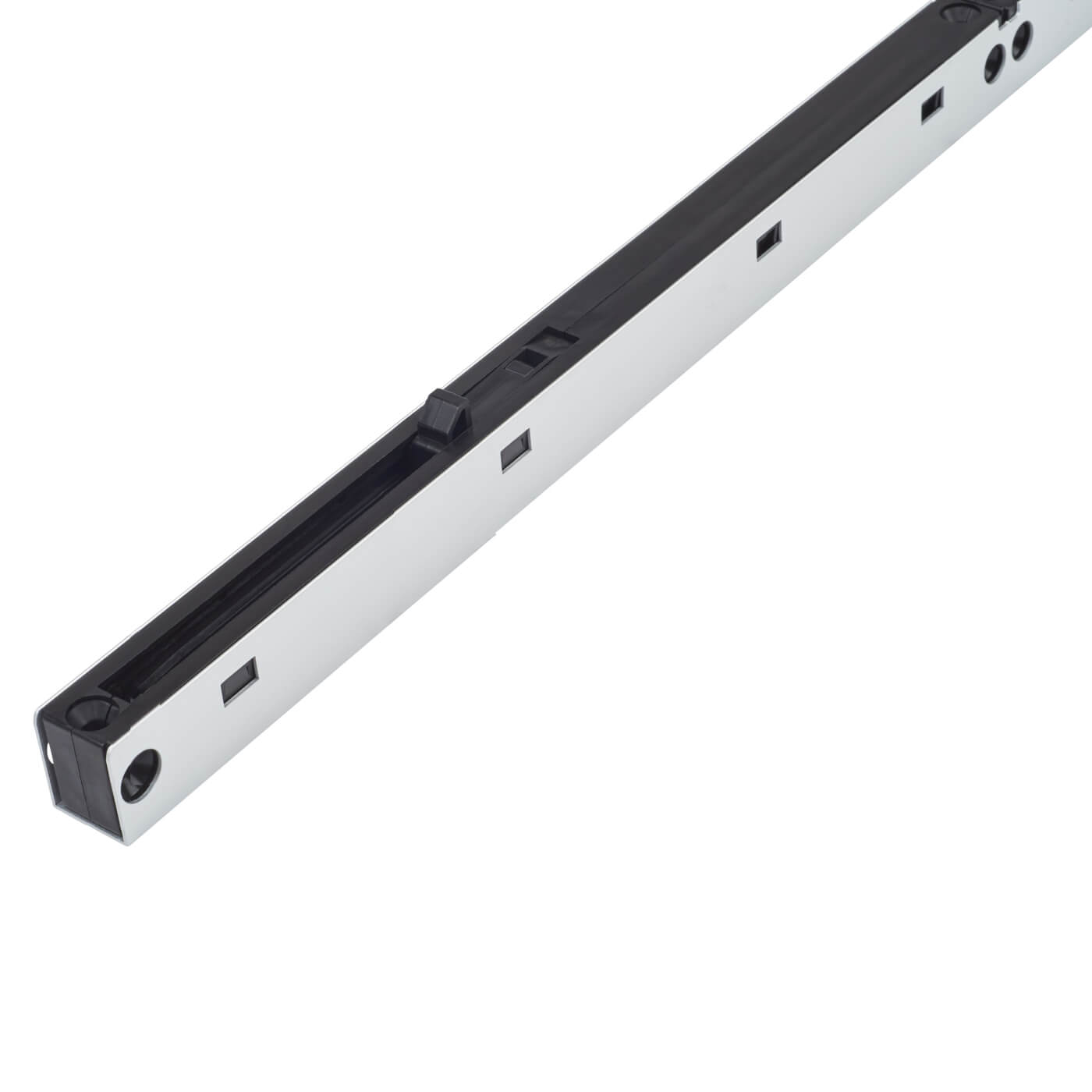 Spek 2.0 Sliding Door Gear Kit - 2000mm Track - 80kg Max Door Weight - Satin Stainless Steel - view 5