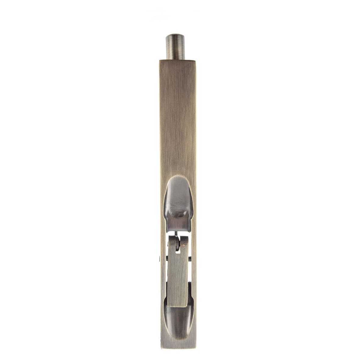 Lever Action Flush Bolt - 150 x 19mm - Antique Brass - view 2