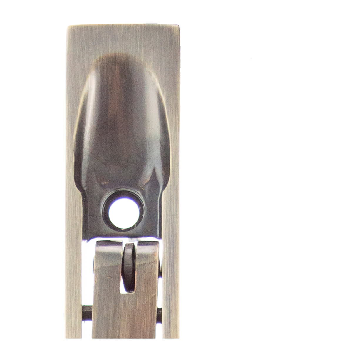 Lever Action Flush Bolt - 150 x 19mm - Antique Brass - view 3