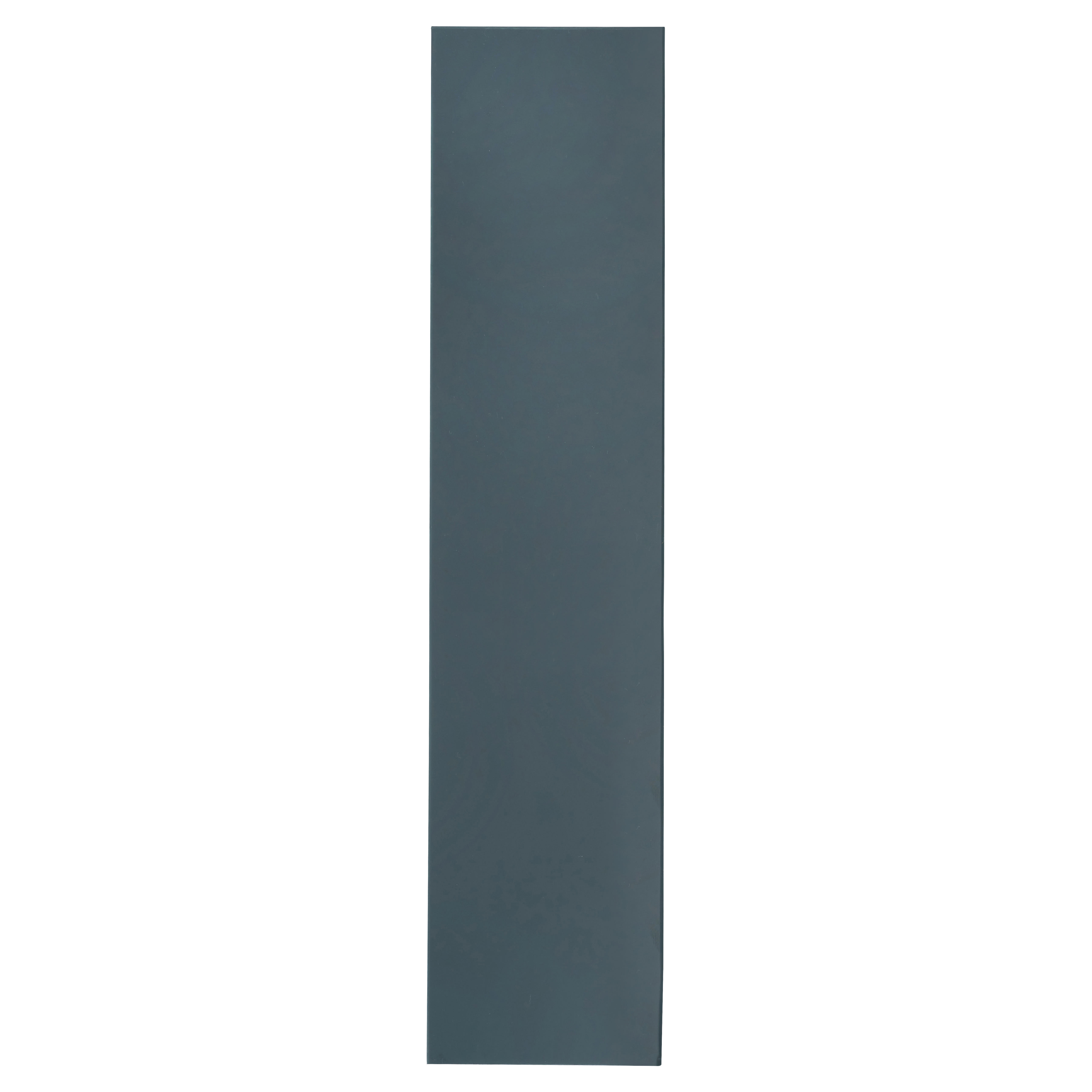AR624B Nylon Self-Adhesive Plain Finger Plate - 350 x 75mm - Anthracite Grey - view 2
