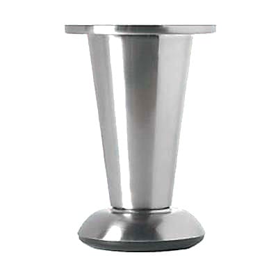 Designer Adjustable Cabinet Furniture Leg - 103-113mm - Brushed Nickel - view 2