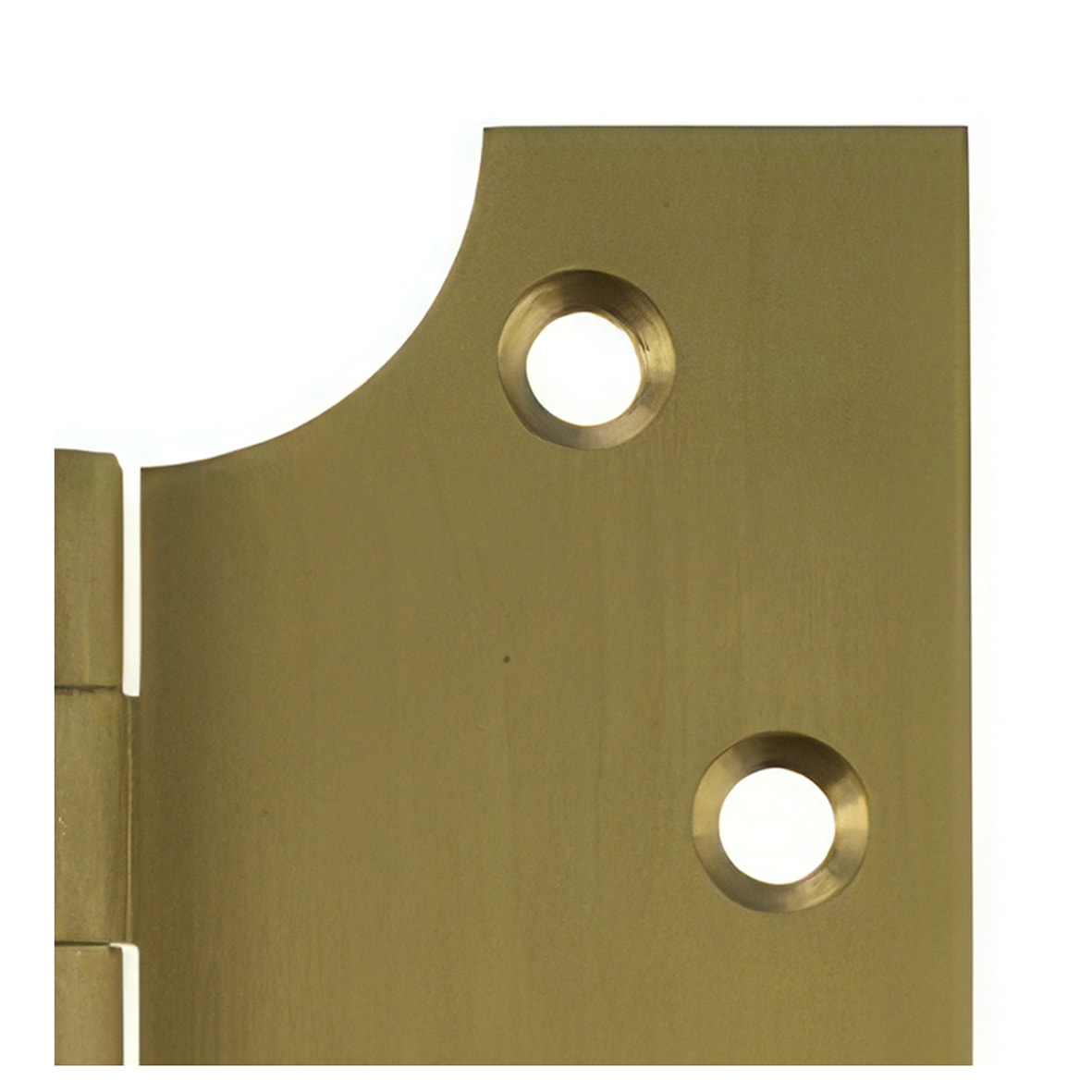 Heavy Duty Parliament Hinge - 100 x 64 x 101mm - Satin Brass - view 4