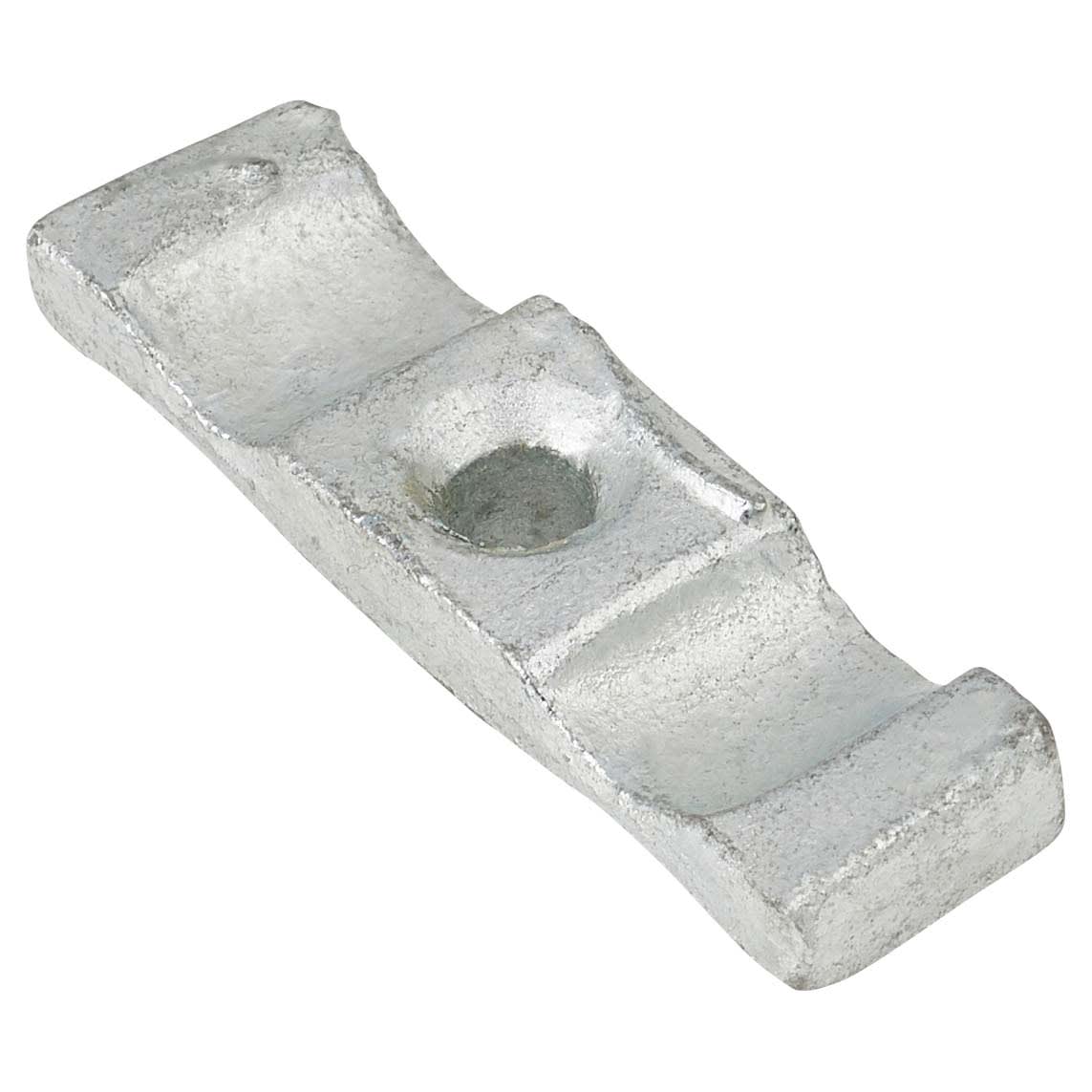 Turn Button Cabinet Catch - 50 x 15 x 6.5mm - Galvanised - Pack of 5 - view 2