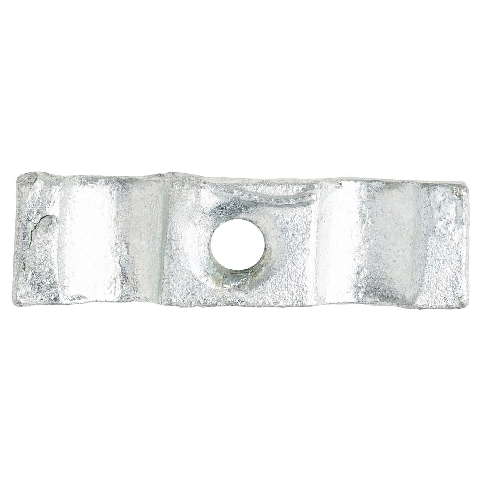 Turn Button Cabinet Catch - 50 x 15 x 6.5mm - Galvanised - Pack of 5 - view 3