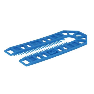 Horseshoe Packer Shims - 101 x 43 x 3mm - Blue - Pack of 200 - view 2